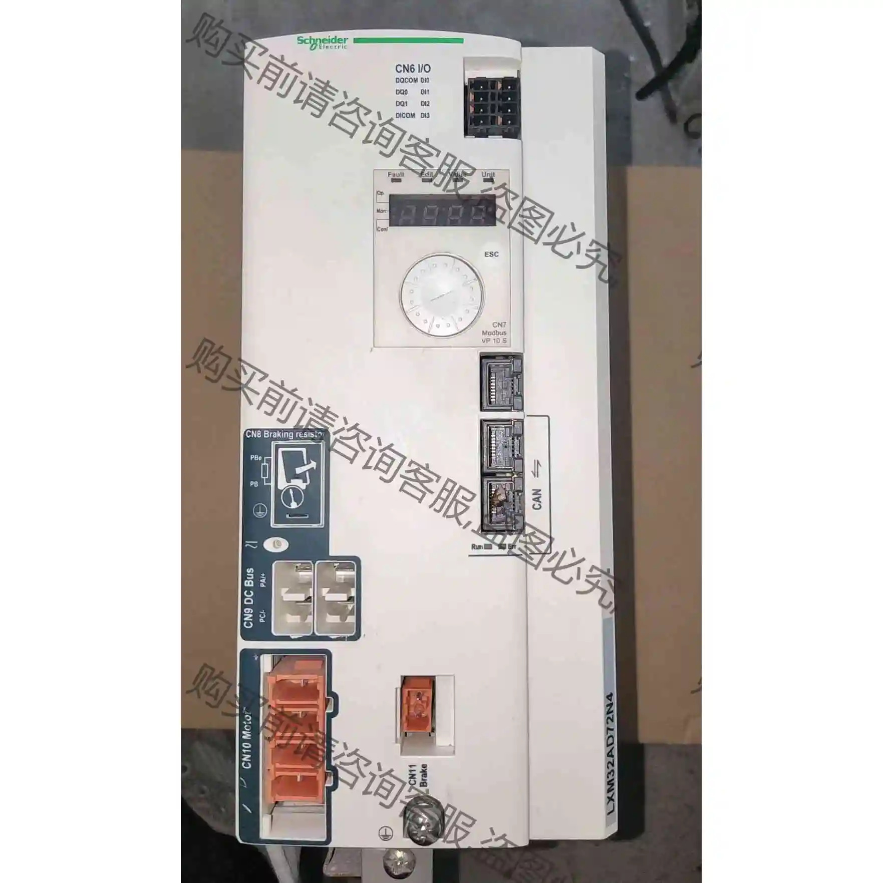 施耐de伺服驱动器LXM32AD72N4成色漂亮实物图，质量包 议价产品