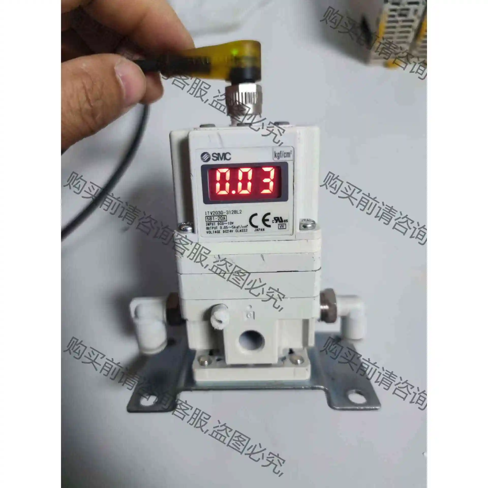 SM比例阀，型号ITV2030-312BL2 议价产品 原装拆机功能完好