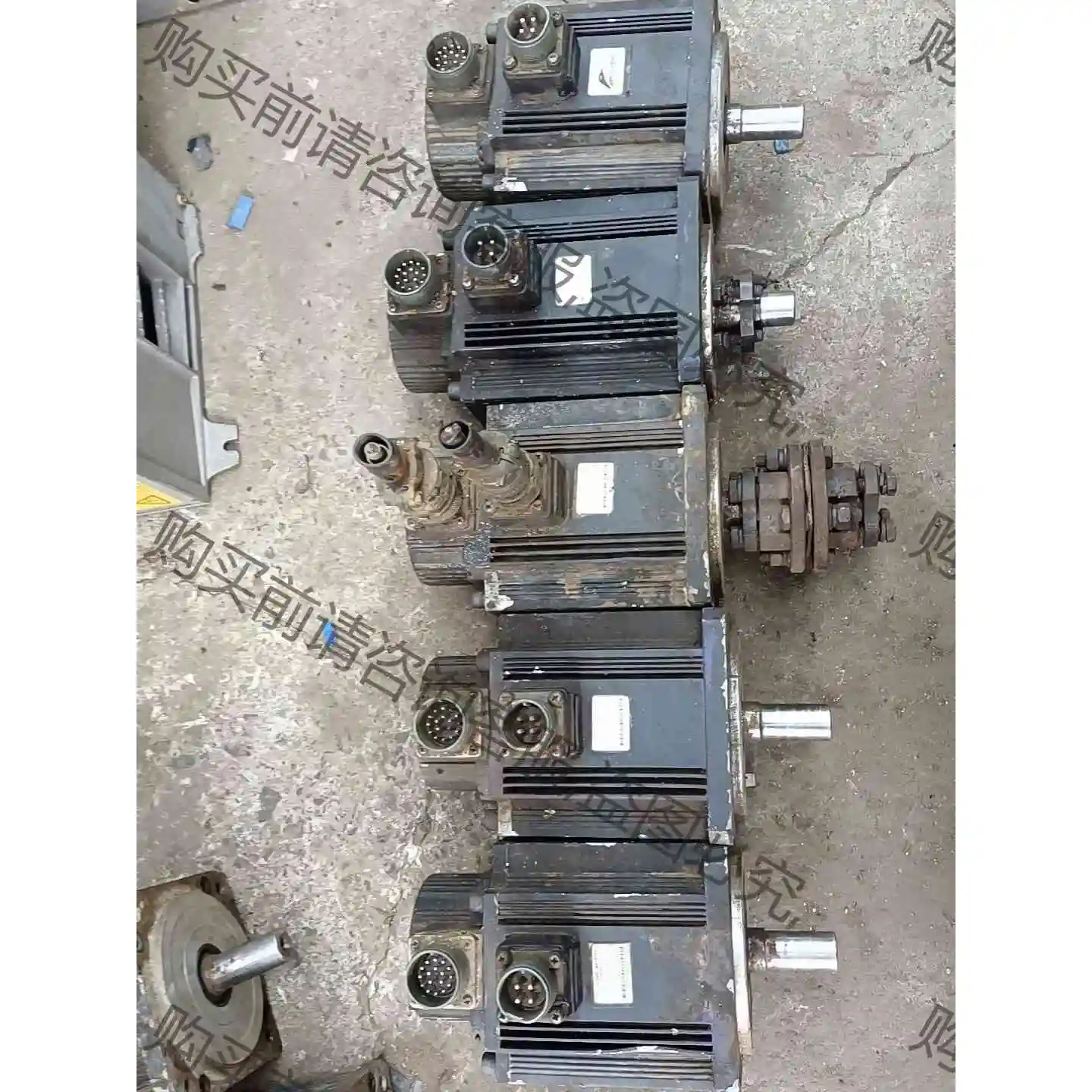 拆机日本DDS伺服电机SCG130A6－25J功率1.5千瓦 议价产品 原装拆