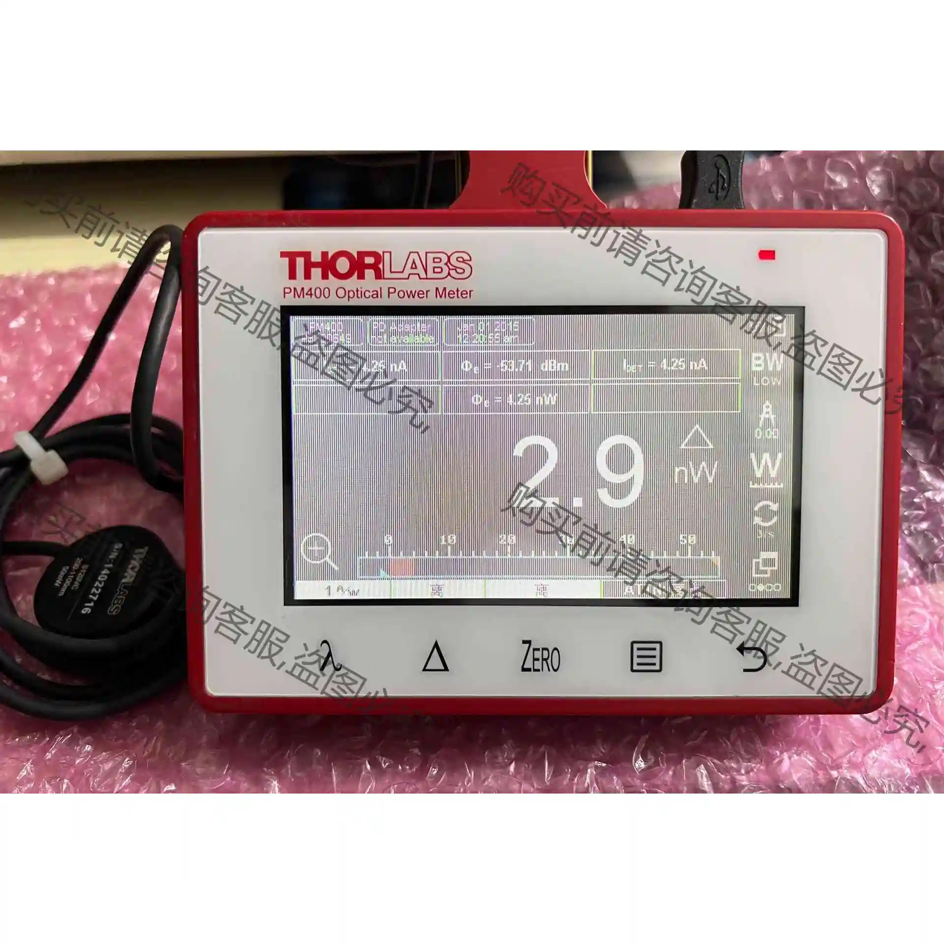 THORLABS索雷博 PM400光功率能量计 议价产品 原装拆机功能完好
