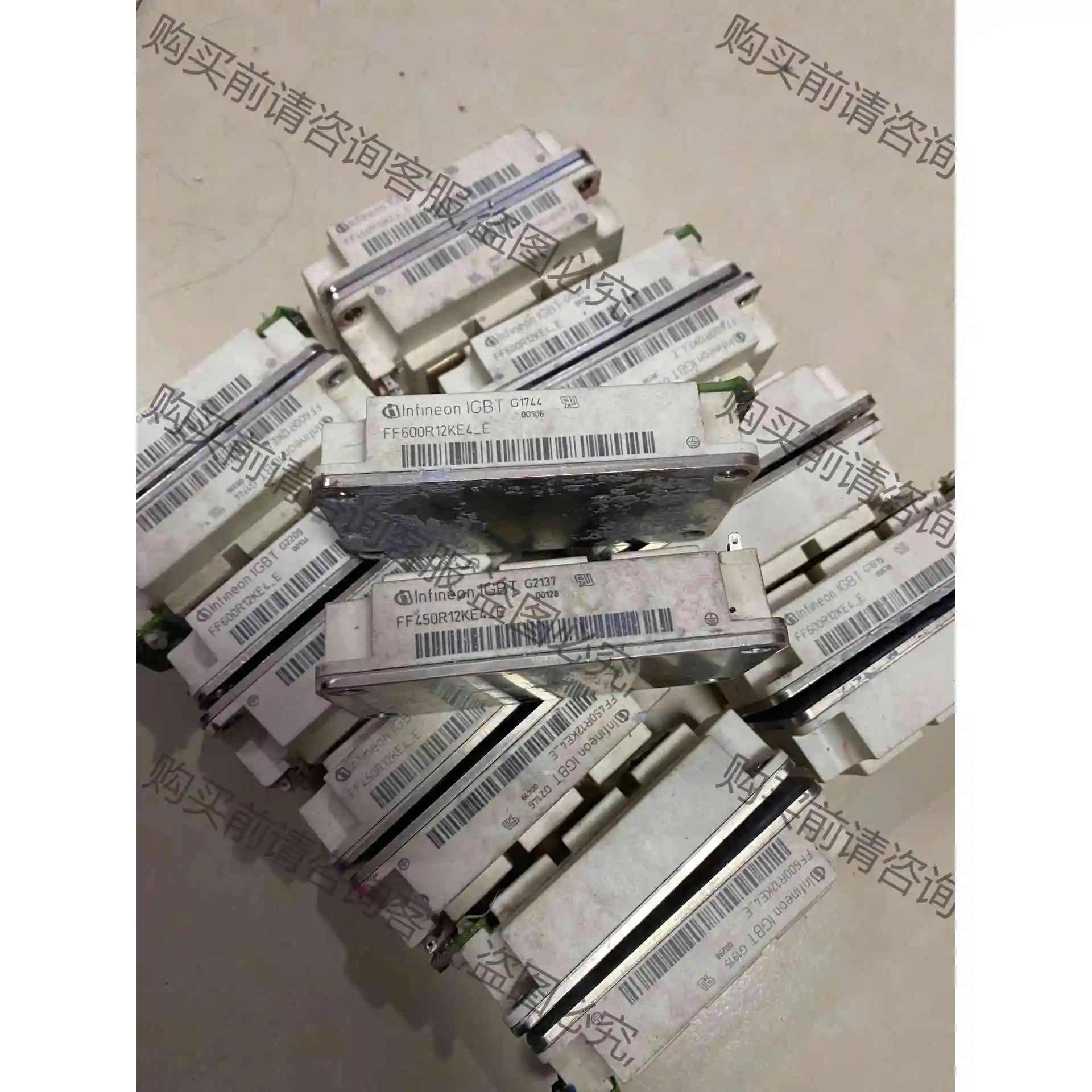 FF450R12KE4 FF450R12KE4-E 议价产品 原装拆机功能完好