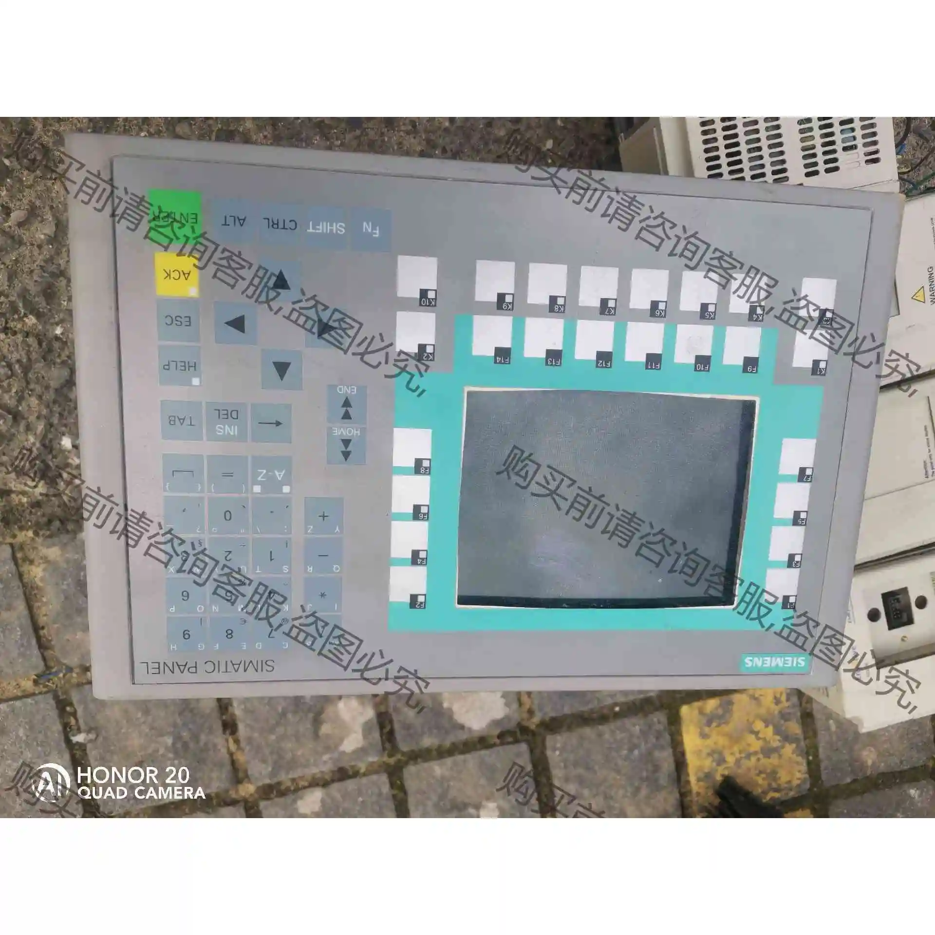 6AV6643-0BA01-1AX0原装拆机西门zi触摸屏，现 议价产品 原装拆机