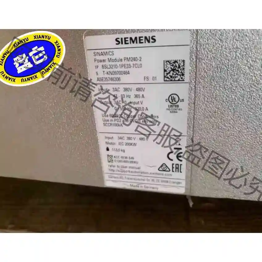 西门zi变频器200KW6SL3210-1PE33-7CL0原 议价产品 原装拆机功能
