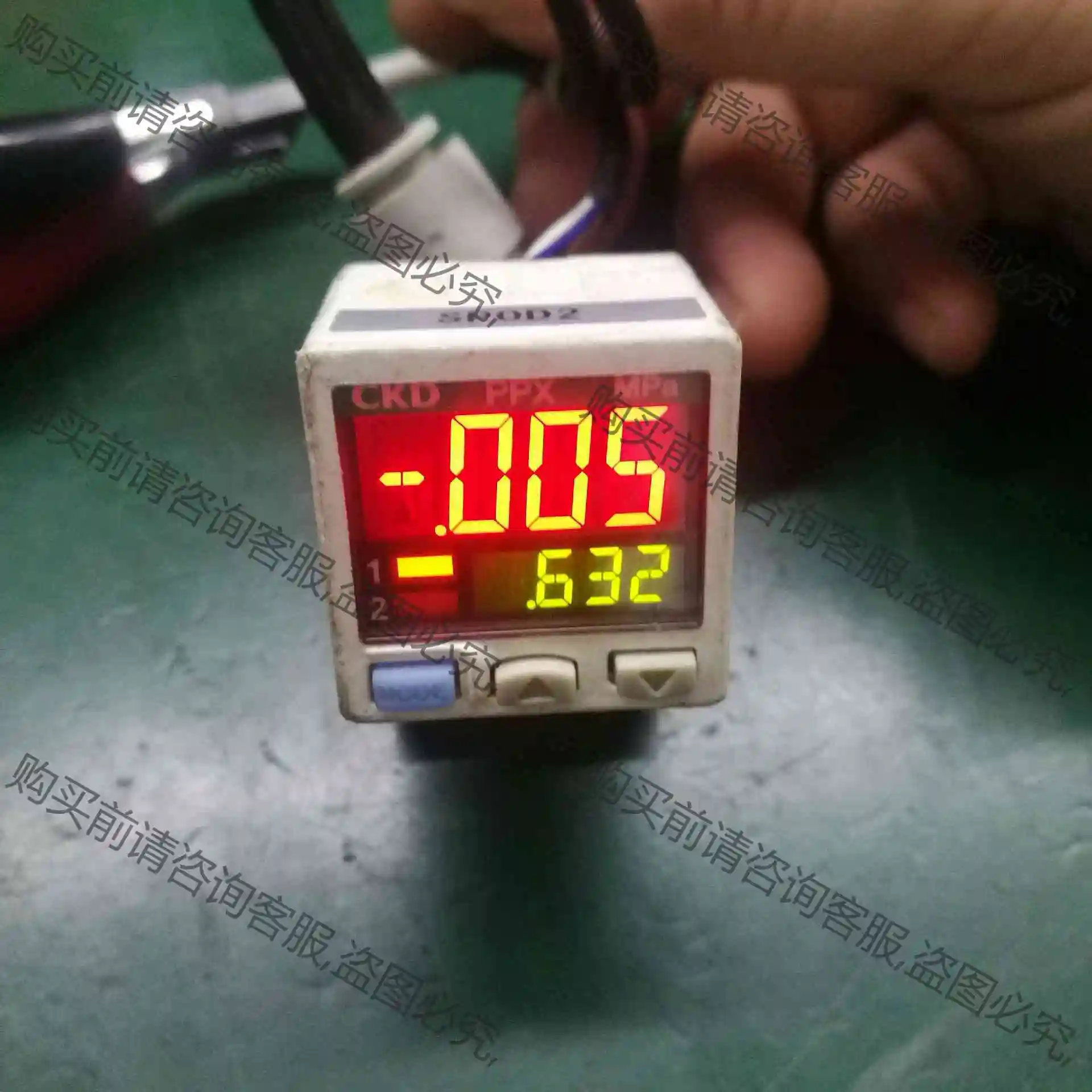 二手原装日本CDK PPX-R10N-6M数显压力开关，功能 议价产品 原装