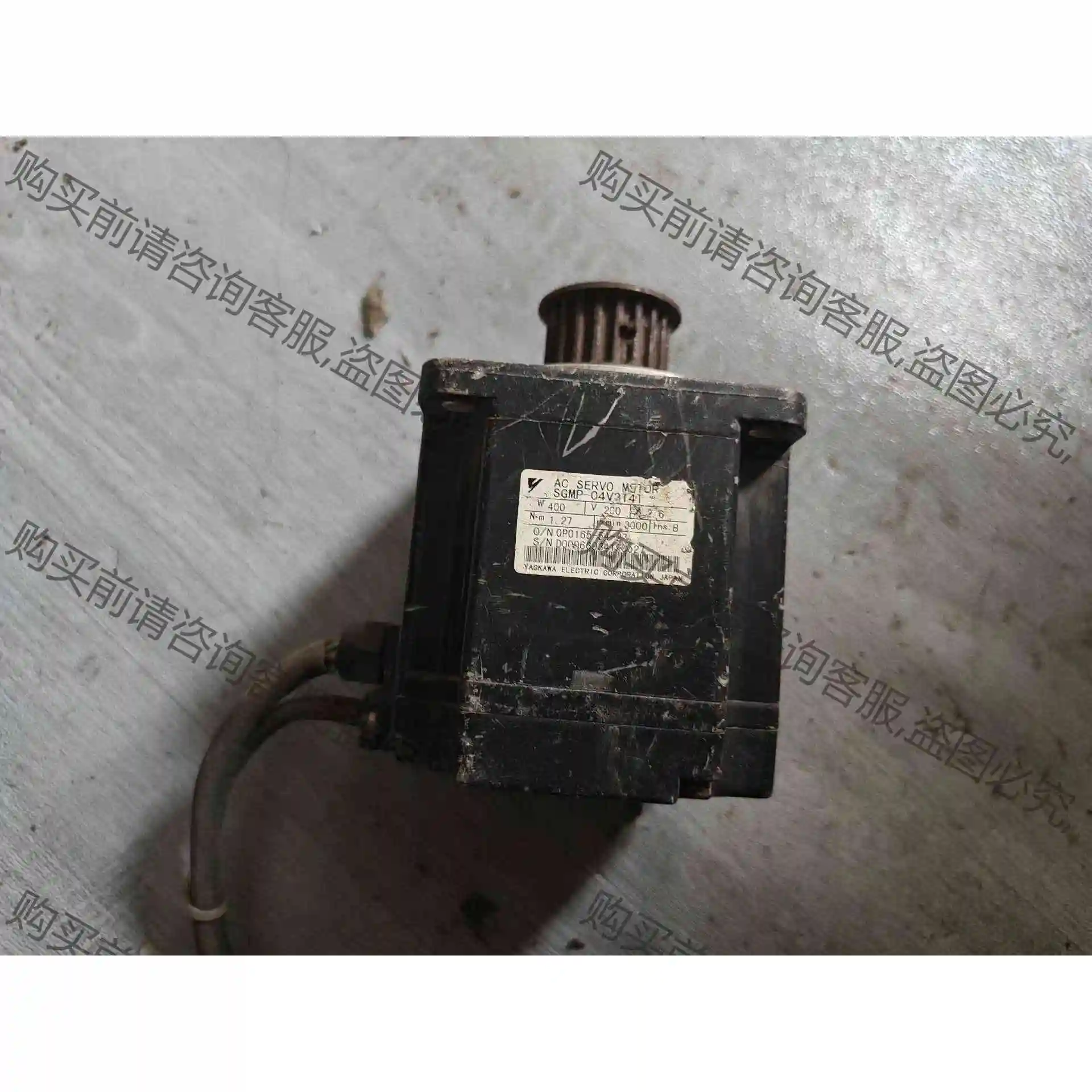 YASKAWA/安川电机 SGMP-04V314T 质量保证 议价产品 原装拆机功能