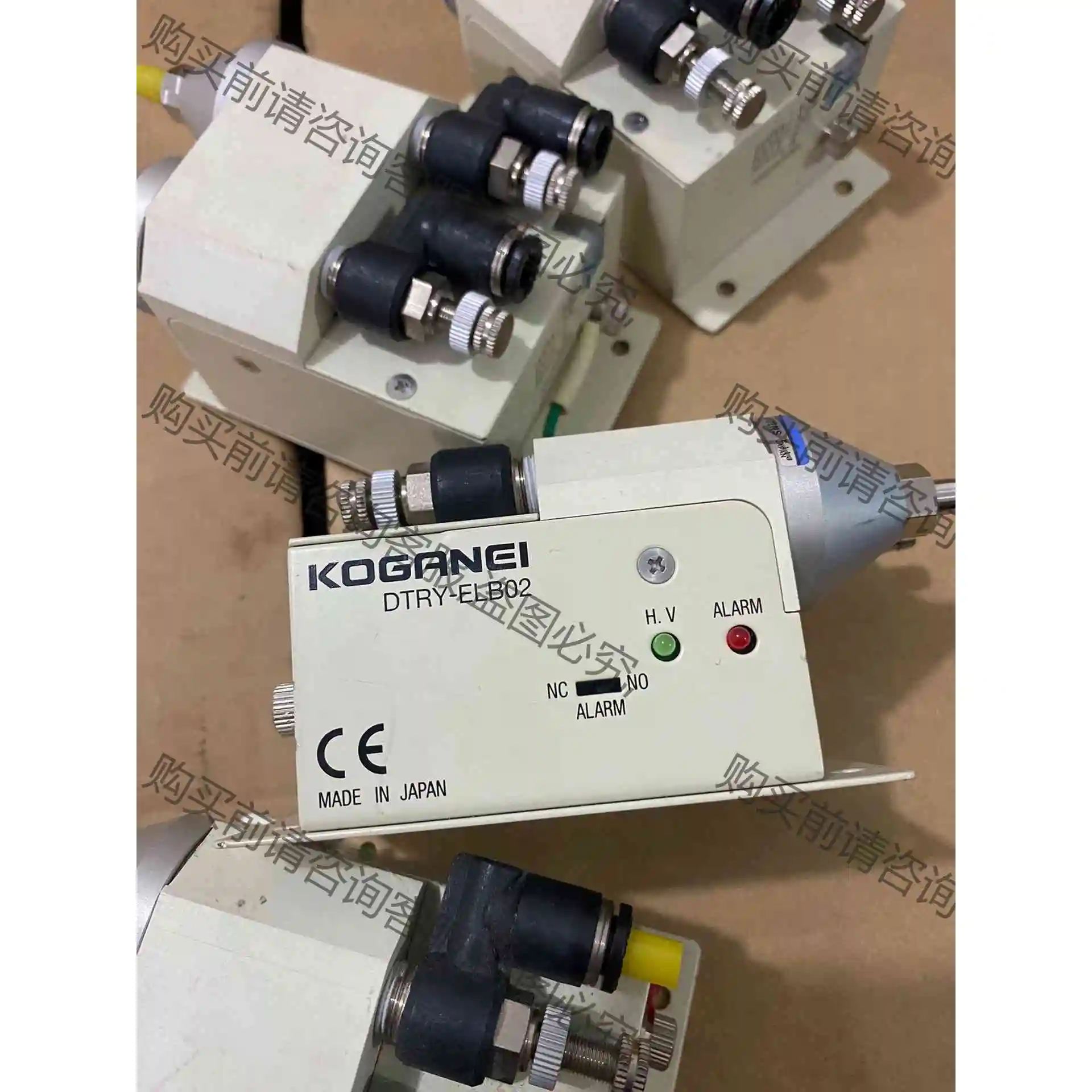 KOGANEI进口拆机静电消除器DTRY-ELB02 4组 议价产品 原装拆机功