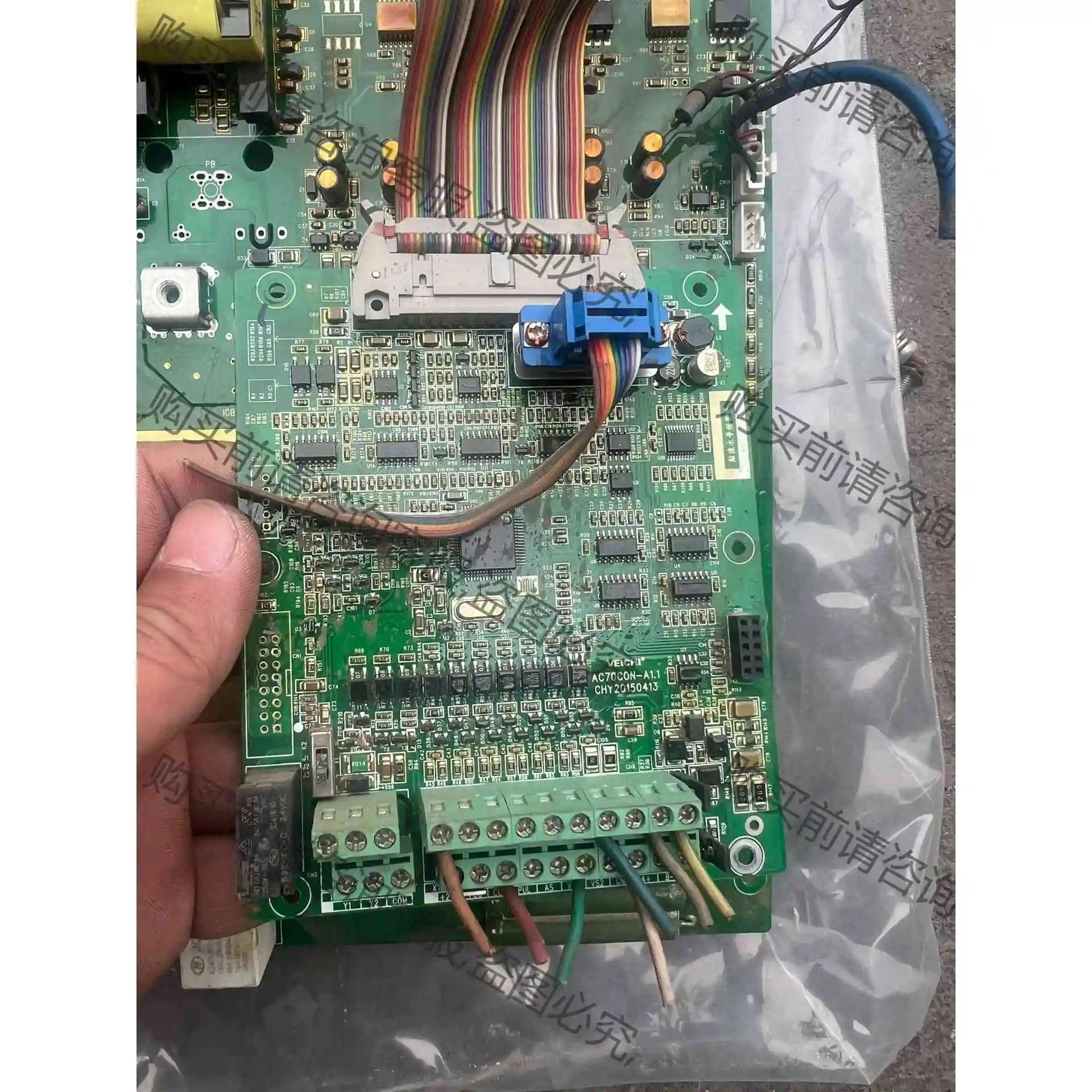 伟创AC70 22KW 主板 驱动板加模块FS100R12K 议价产品 原装拆机功