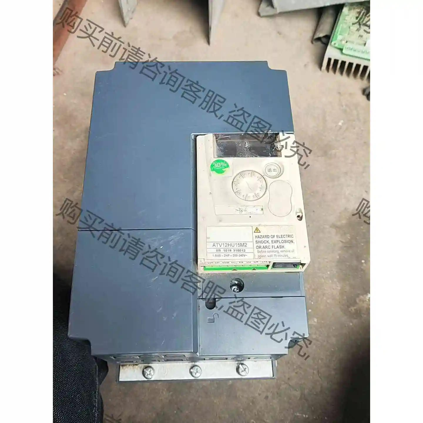 施耐de 拆机施耐de变频器，ATV303HU75N4，成色如图 议价产品 原