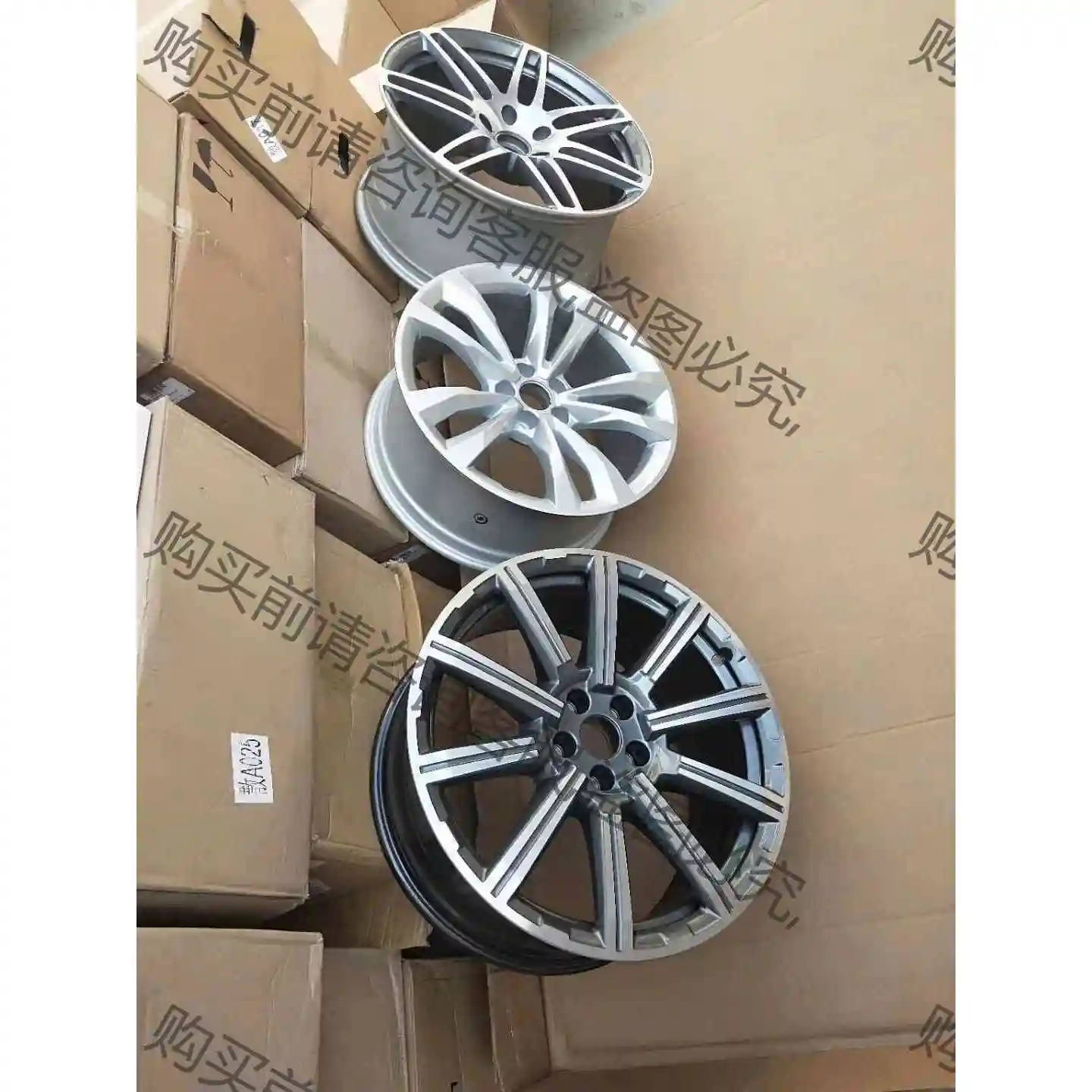 全新 新款奥迪Q7 轮毂 尺寸19/20/21寸 议价产品 原装拆机功能完