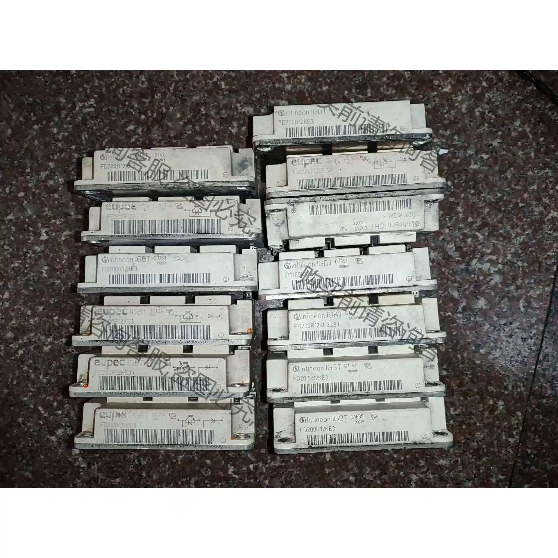 FD200R12KE3，FD400R12KE3原装拆机，功能 议价产品 原装拆机功能