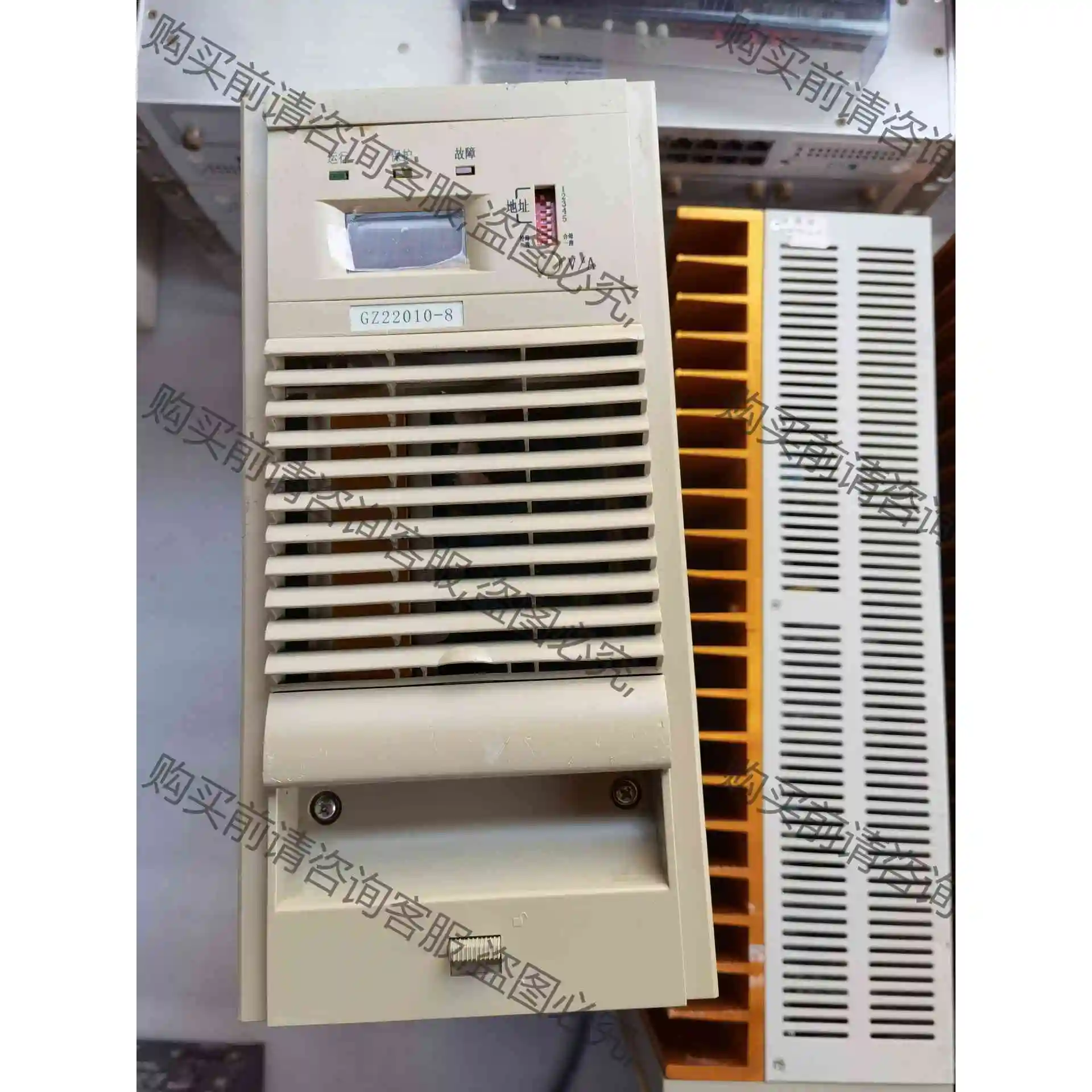 英可端GZ22010-8直流屏蔽通信电源，正常使用，成色如图 议价产品