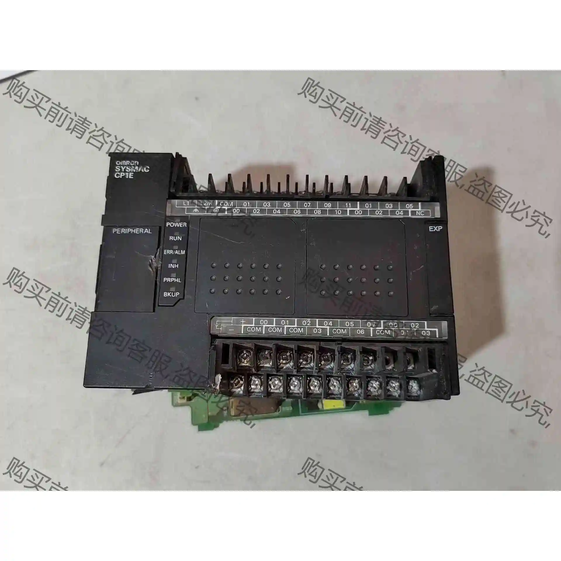 欧姆longomron sysmac cp1e 议价产品 原装拆机功能完好