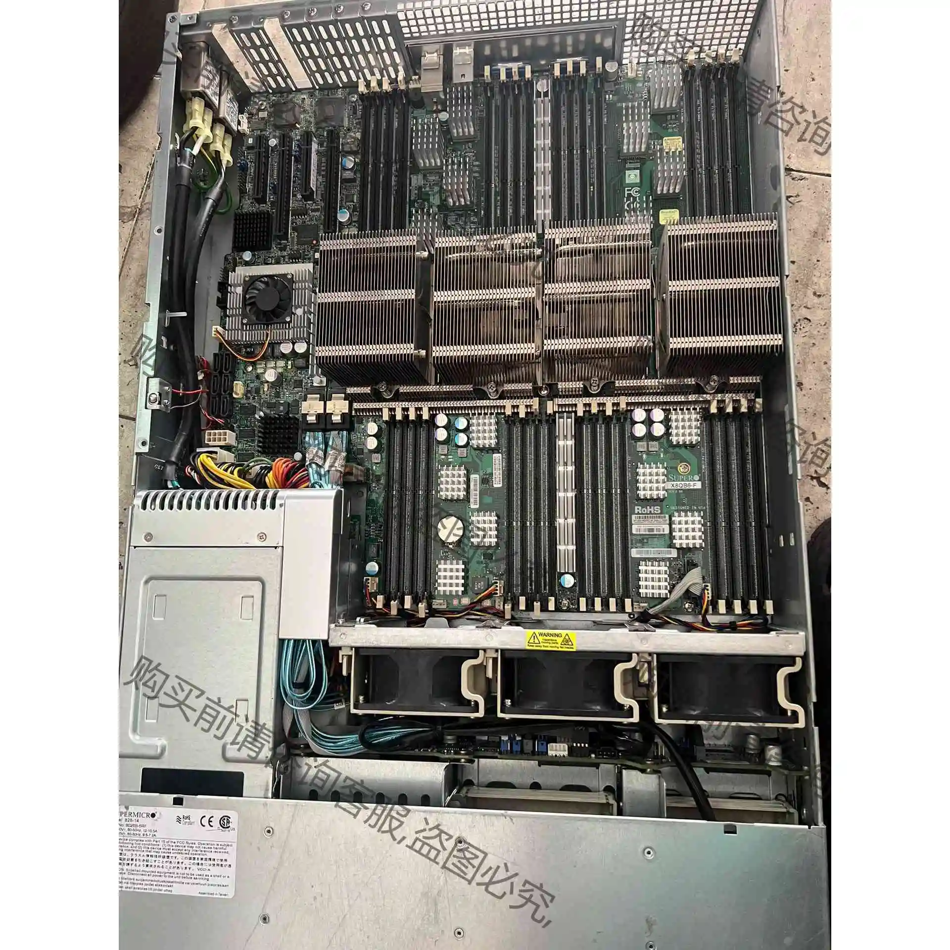 正品 浪潮 NF8560M2 主板 超微 X8QB6-LF 议价产品 原装拆机功能