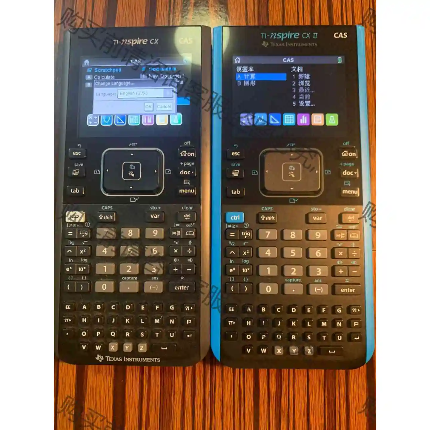 ti nspire cx ii cas 德州计算器 议价产品 原装拆机功能完好