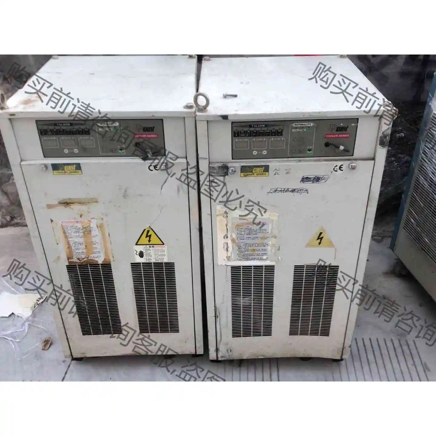波英特CWA-8ETS油冷机三相220 议价产品 原装拆机功能完好