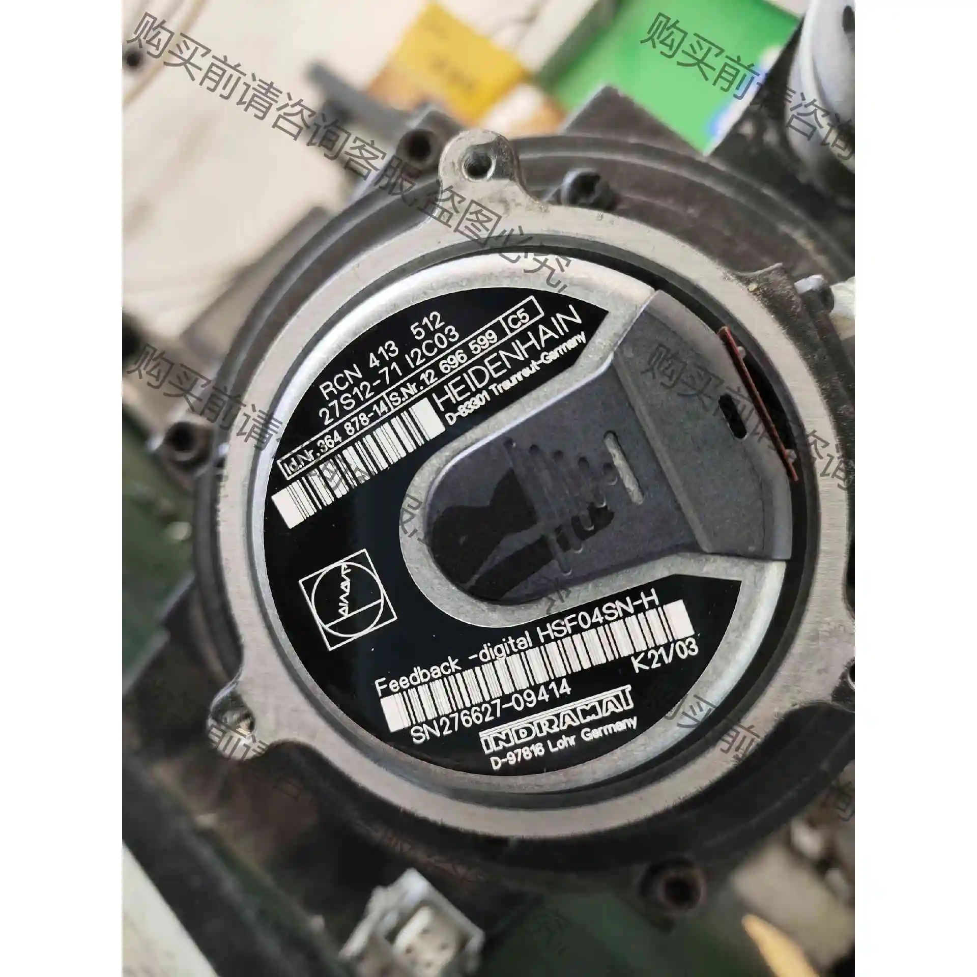 RCN413 512 27S12-71 I2C03力士乐伺服 议价产品 原装拆机功能完