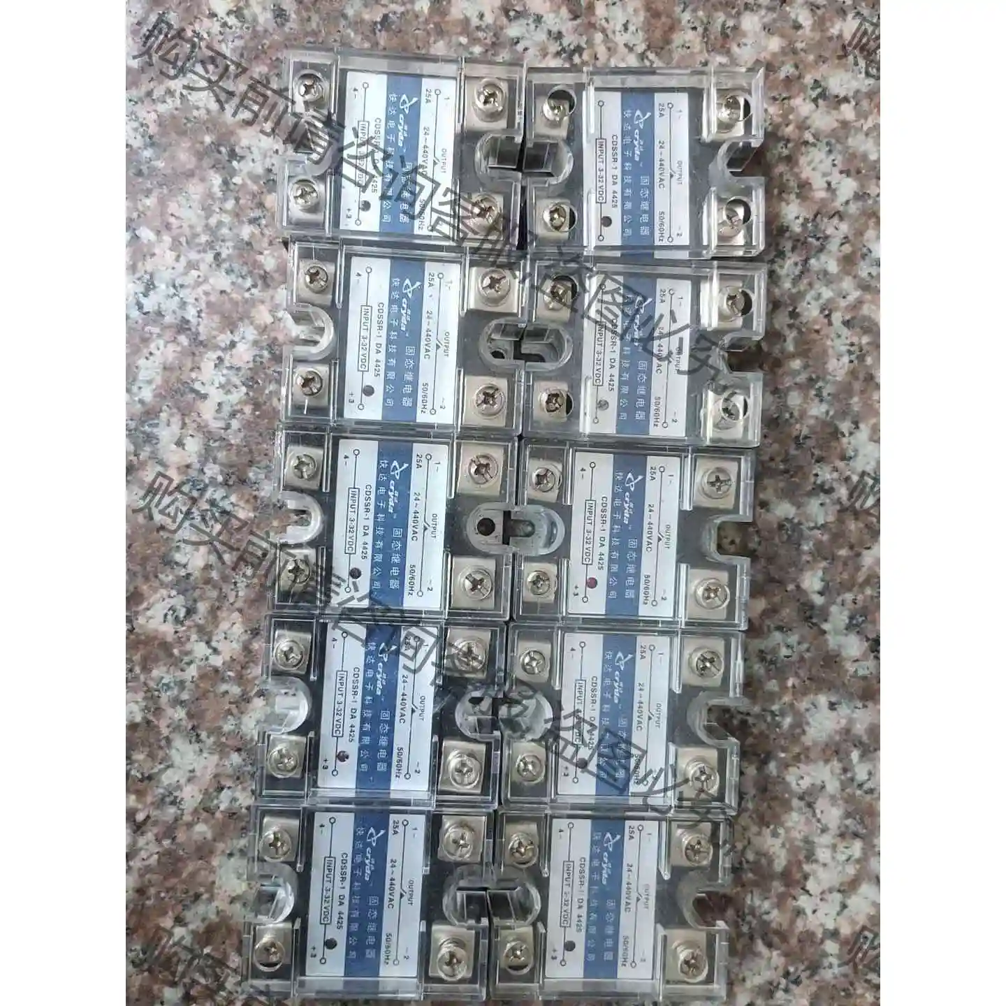 快达固态继电器 CDSSR-1 DA 4425 25a 议价产品 原装拆机功能完好