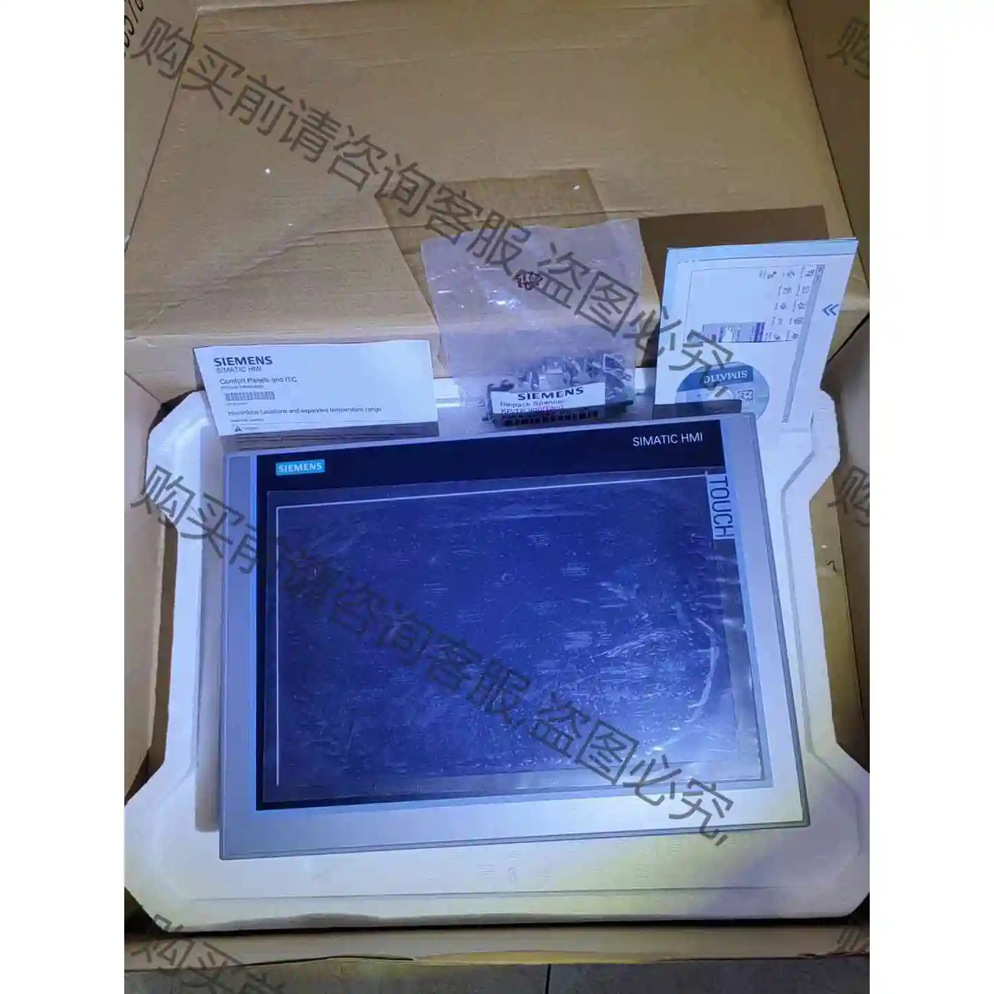 西门ziSIEMENS TP1200 Comfort 议价产品 原装拆机功能完好