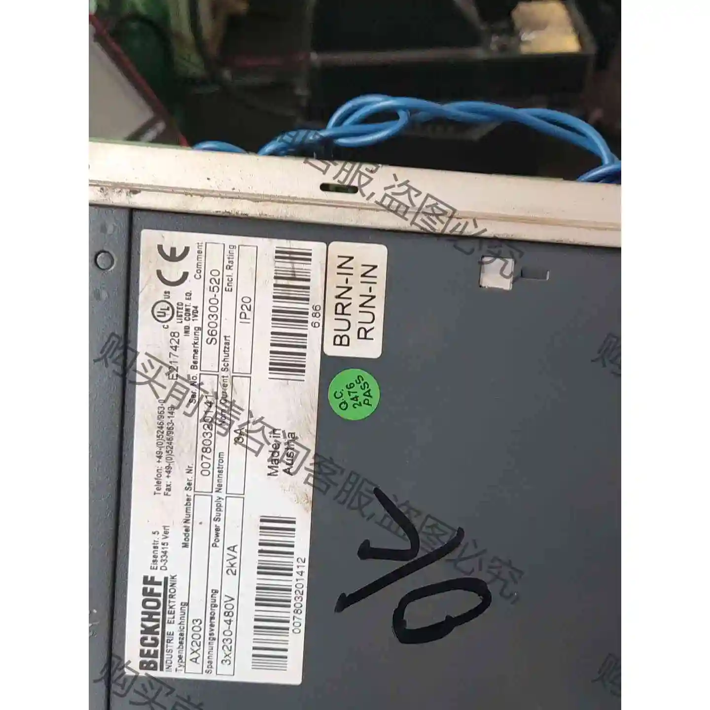 倍福AX2000系列伺服控制器，拆机包好议价，拆机包好议价， 议价