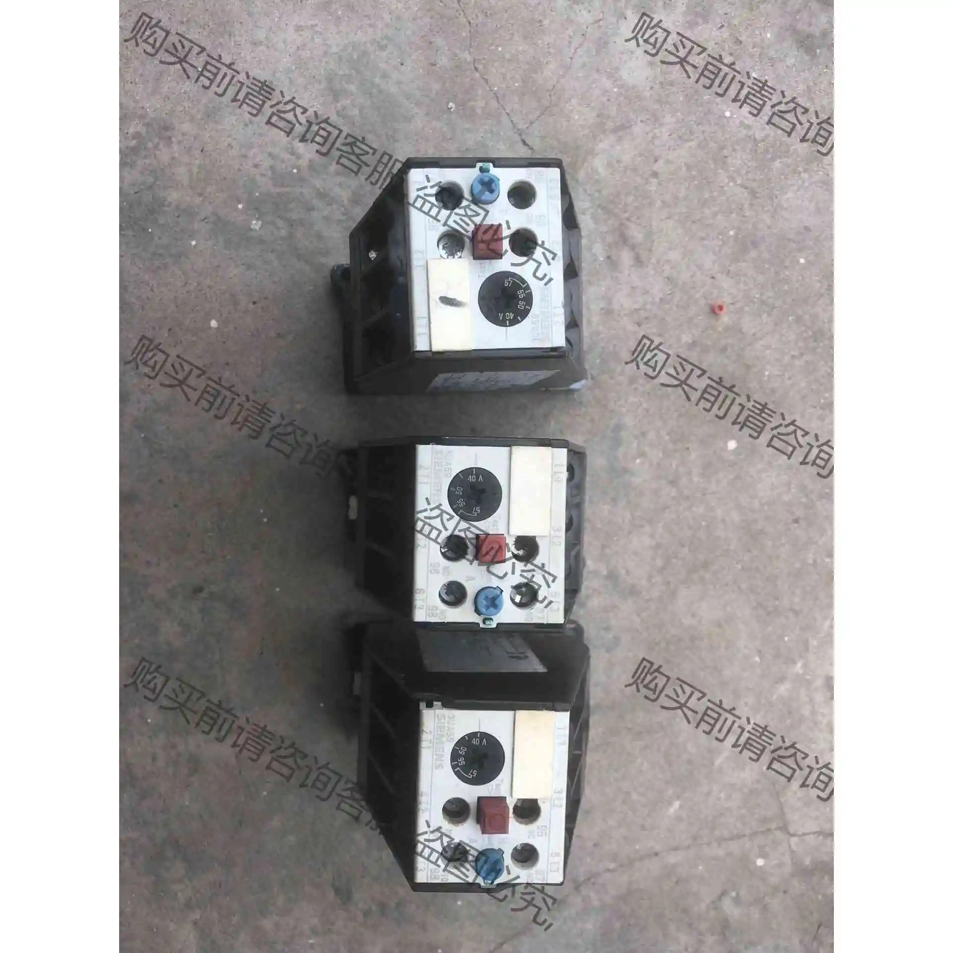 西门zi交流接触器。热继电器3UA59 40-1C 40 议价产品 原装拆机功