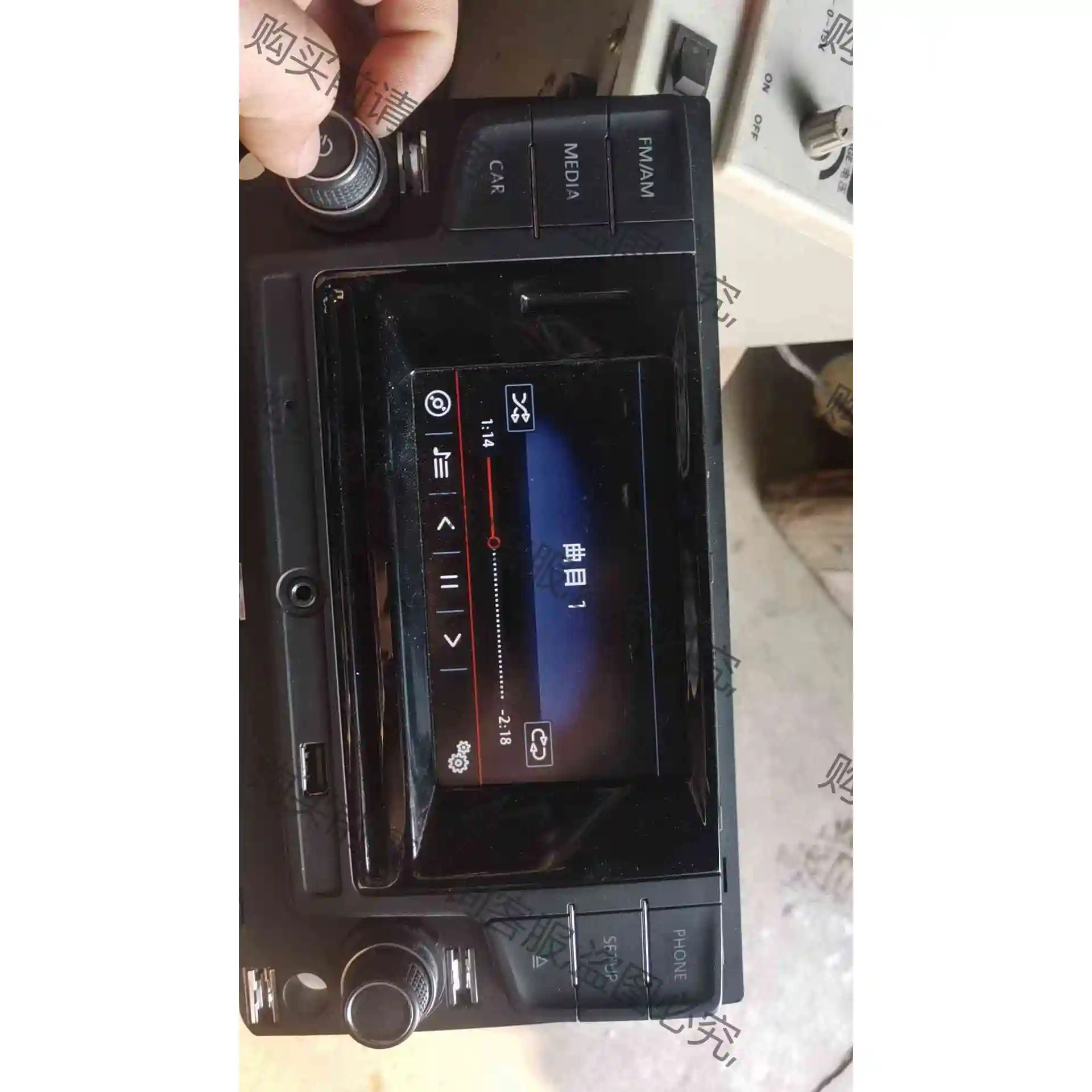 德赛西威280CD机 议价产品 原装拆机功能完好