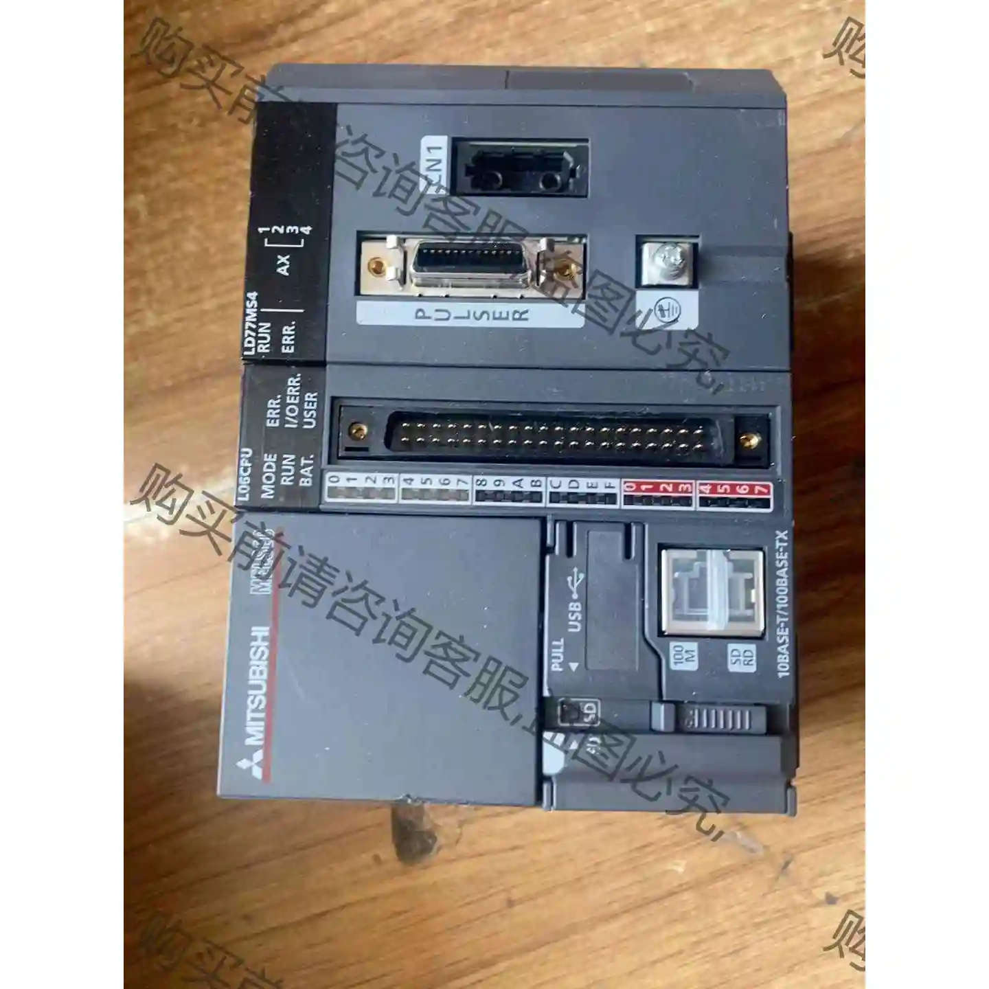 L06CPU LD77MS4 议价产品 原装拆机功能完好