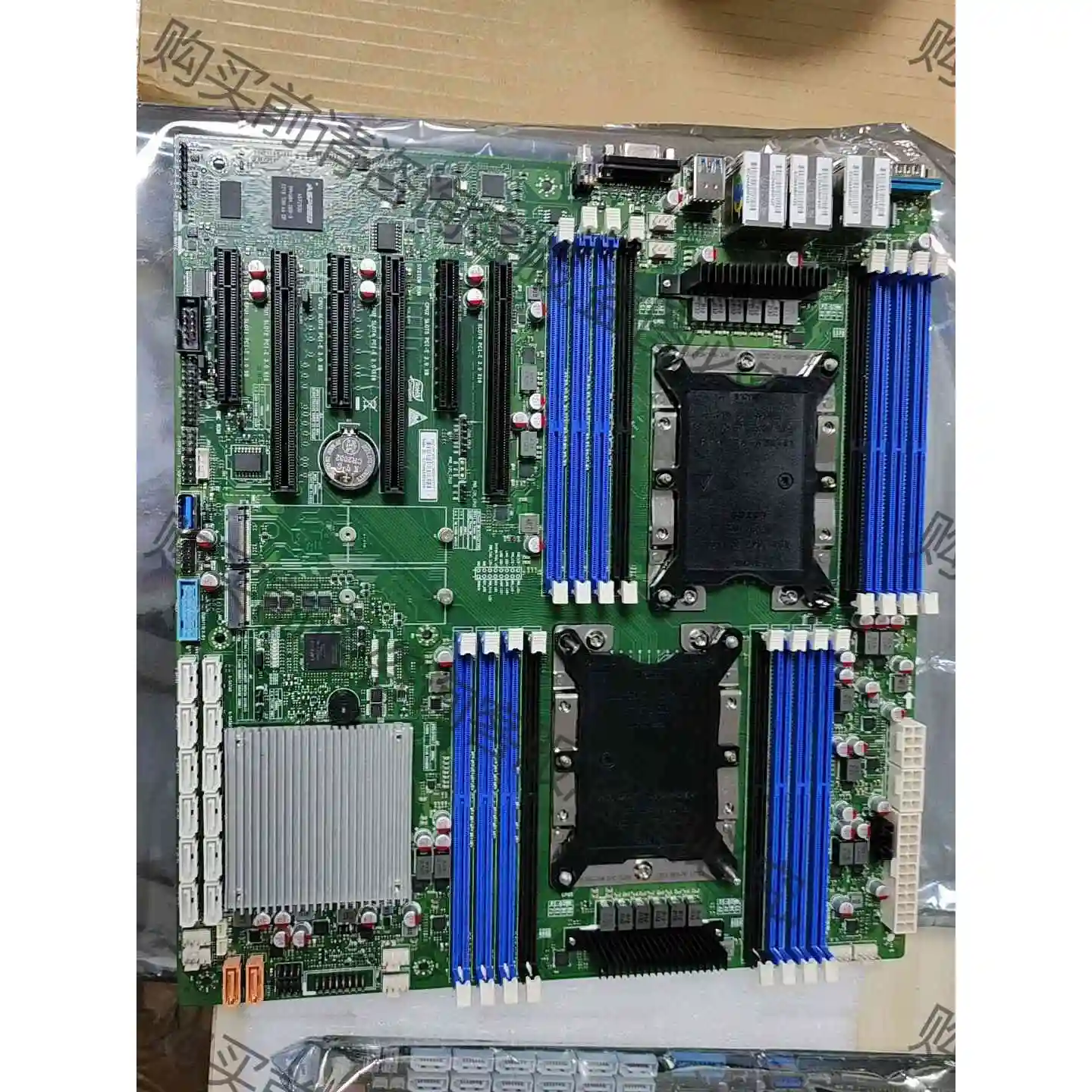 超威定制X11dpi，等同永擎EP2C621D12 WS，此 议价产品 原装拆机