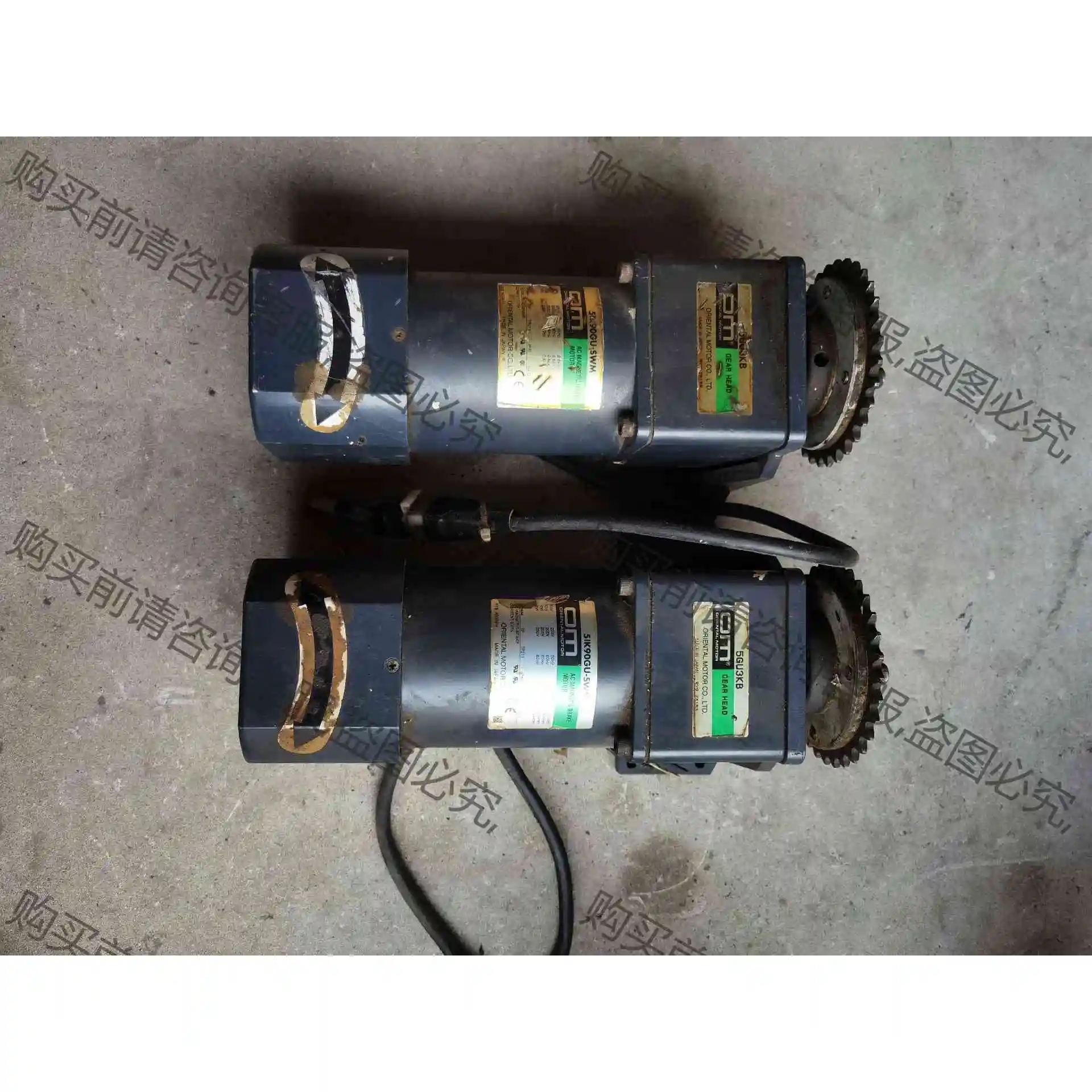 日本东方OM调速减速电机5GU3KB 议价产品 原装拆机功能完好
