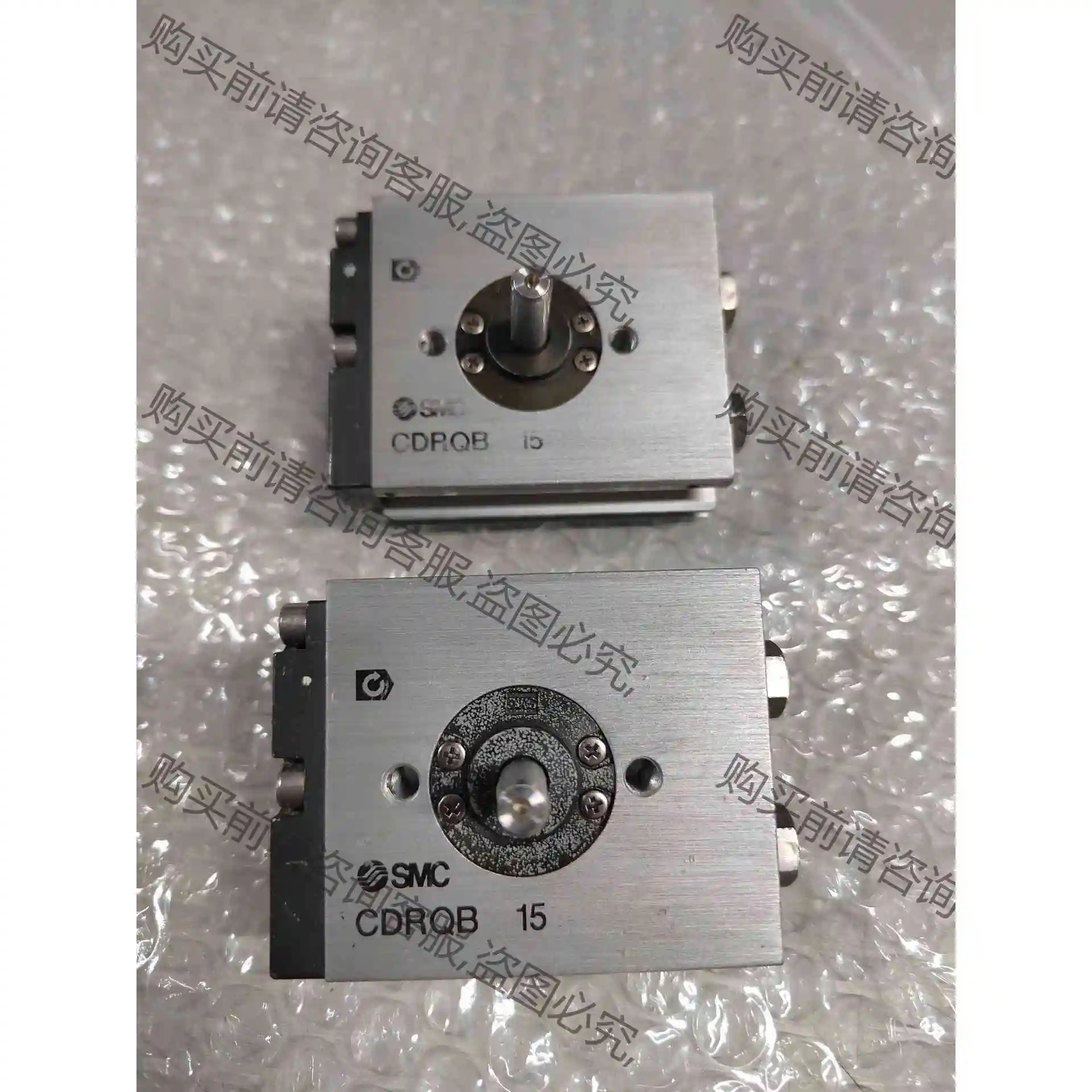 SM旋转气缸CDRQB15-90/180二手3个，如图所示 议价产品 原装拆机
