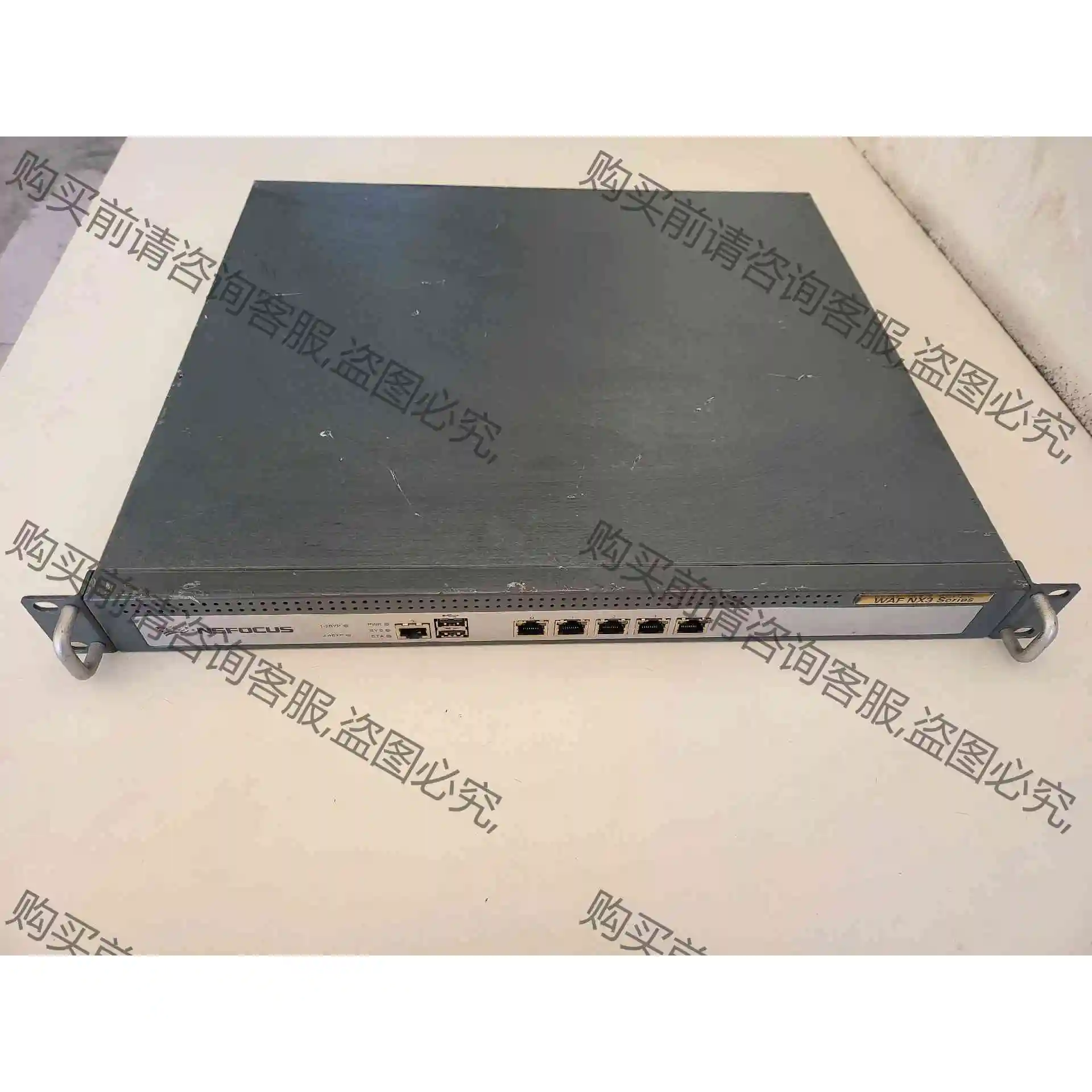 神州绿盟WAF NX3-P300A-NDE--02 WEB 议价产品 原装拆机功能完好