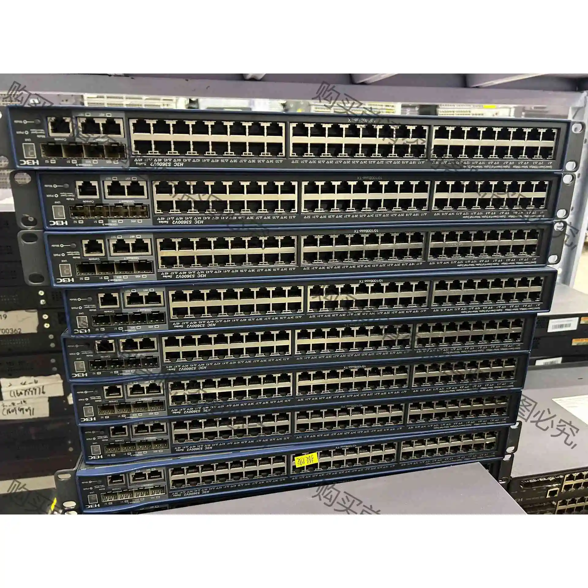 H3C S3600V2-52TP-SI 48口网管交换机 议价产品 原装拆机功能完好