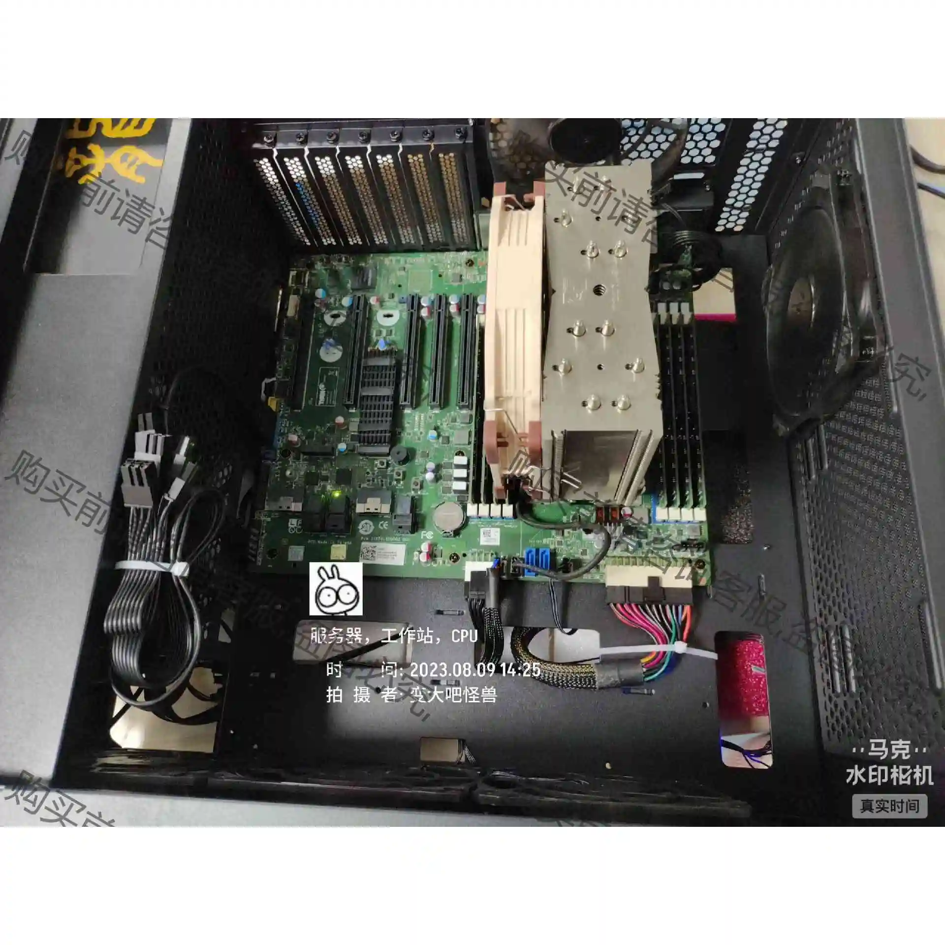 AMD EPYC 7763qs整机，单路64核心，高性能塔式 议价产品 原装拆