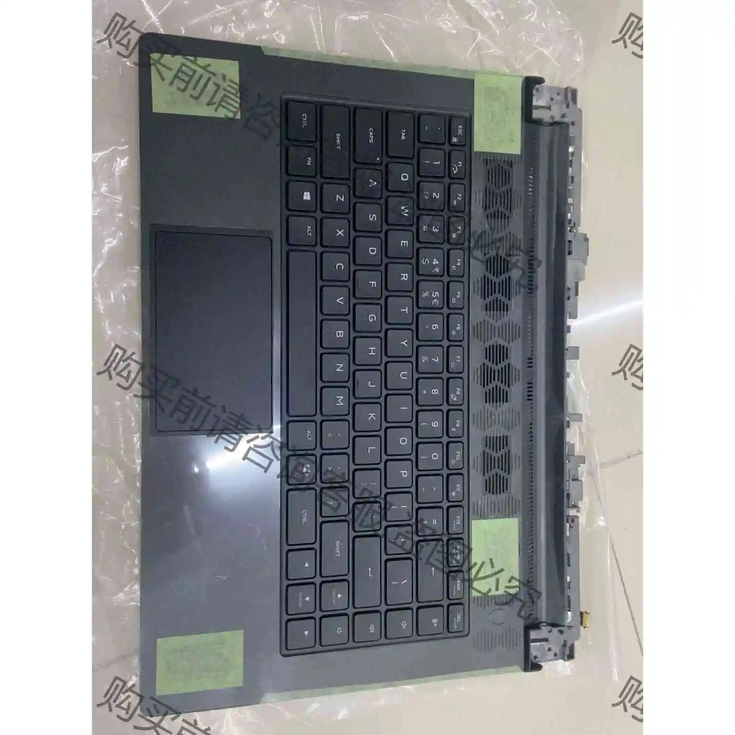 全新Alienware外星人M15 R5 R6掌托C壳键盘4 议价产品 原装拆机功