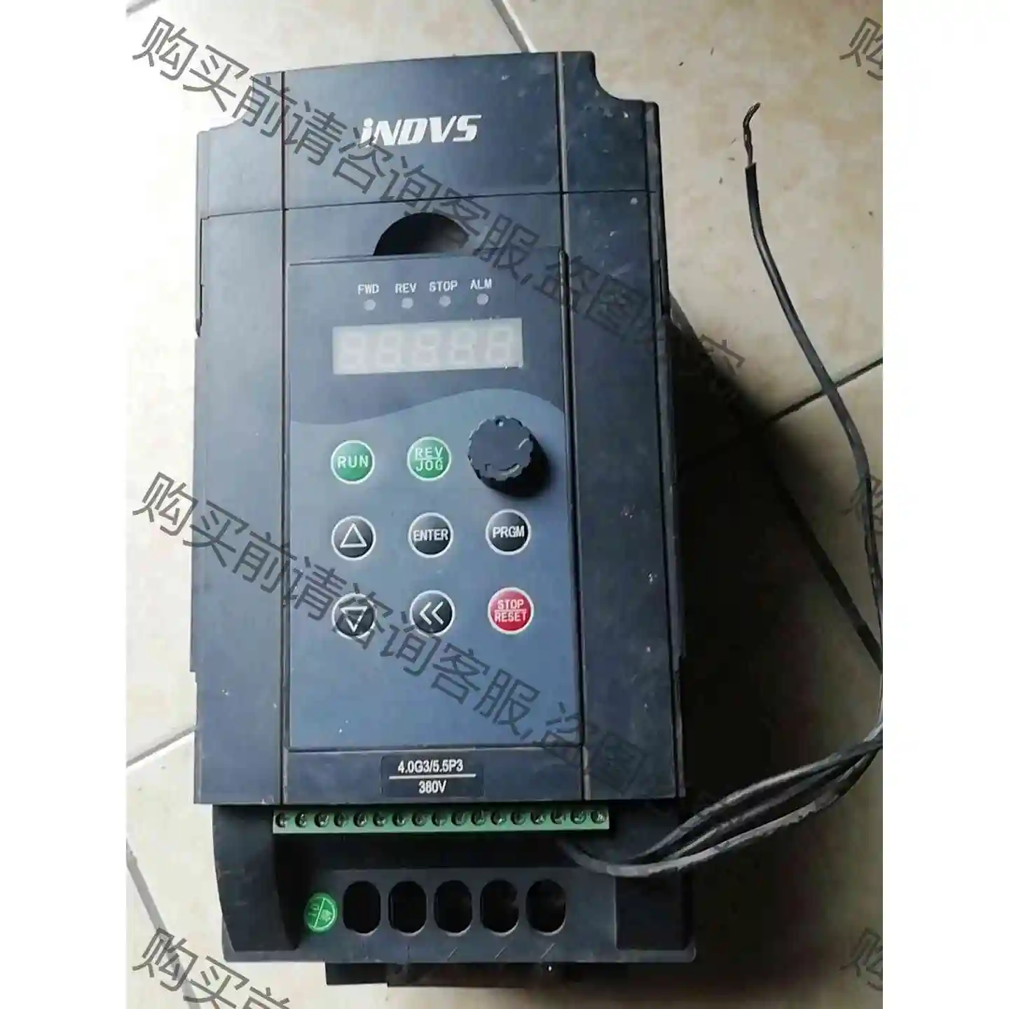 英捷思变频器Y500-Y0040G3拆机包好，详情见图 议价产品 原装拆机