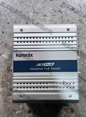 Korenix科洛理思JetNet 3806G百兆工业以太网 议价产品 原装拆机