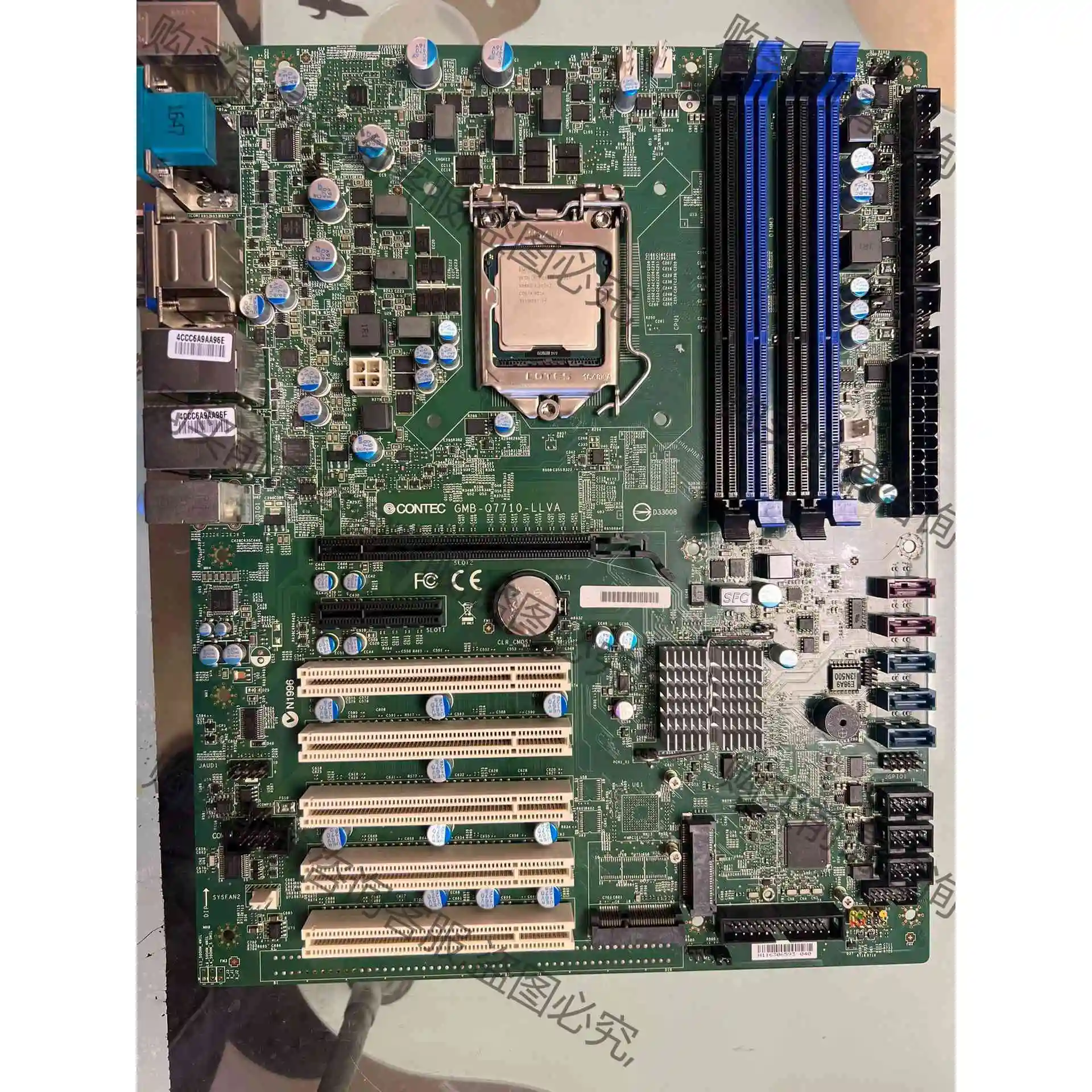 现货 康泰克CONTEC GMB-Q7710-LLVA 工控 议价产品 原装拆机功能