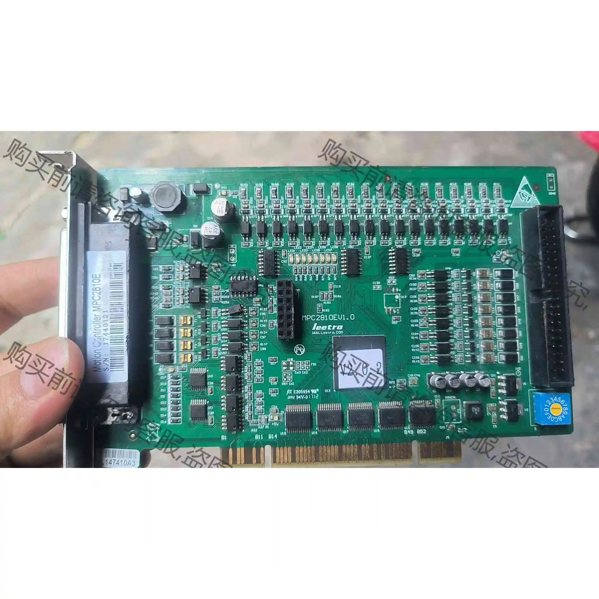4轴乐创Leetro运动控制卡MPC2810EV2.0.2 议价产品 原装拆机功能