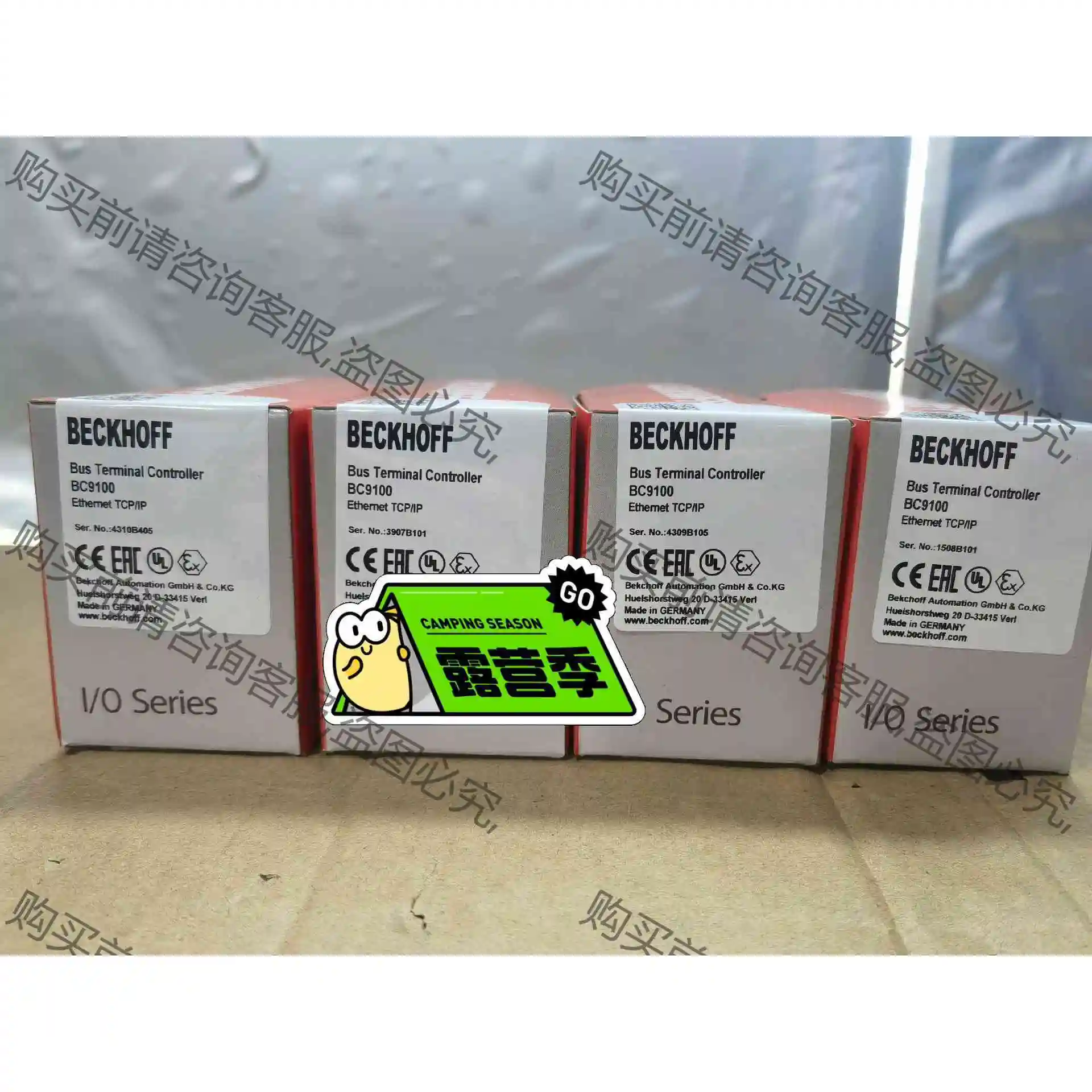 倍福BC9100全新带包装 两个，议价出 议价产品 原装拆机功能完好