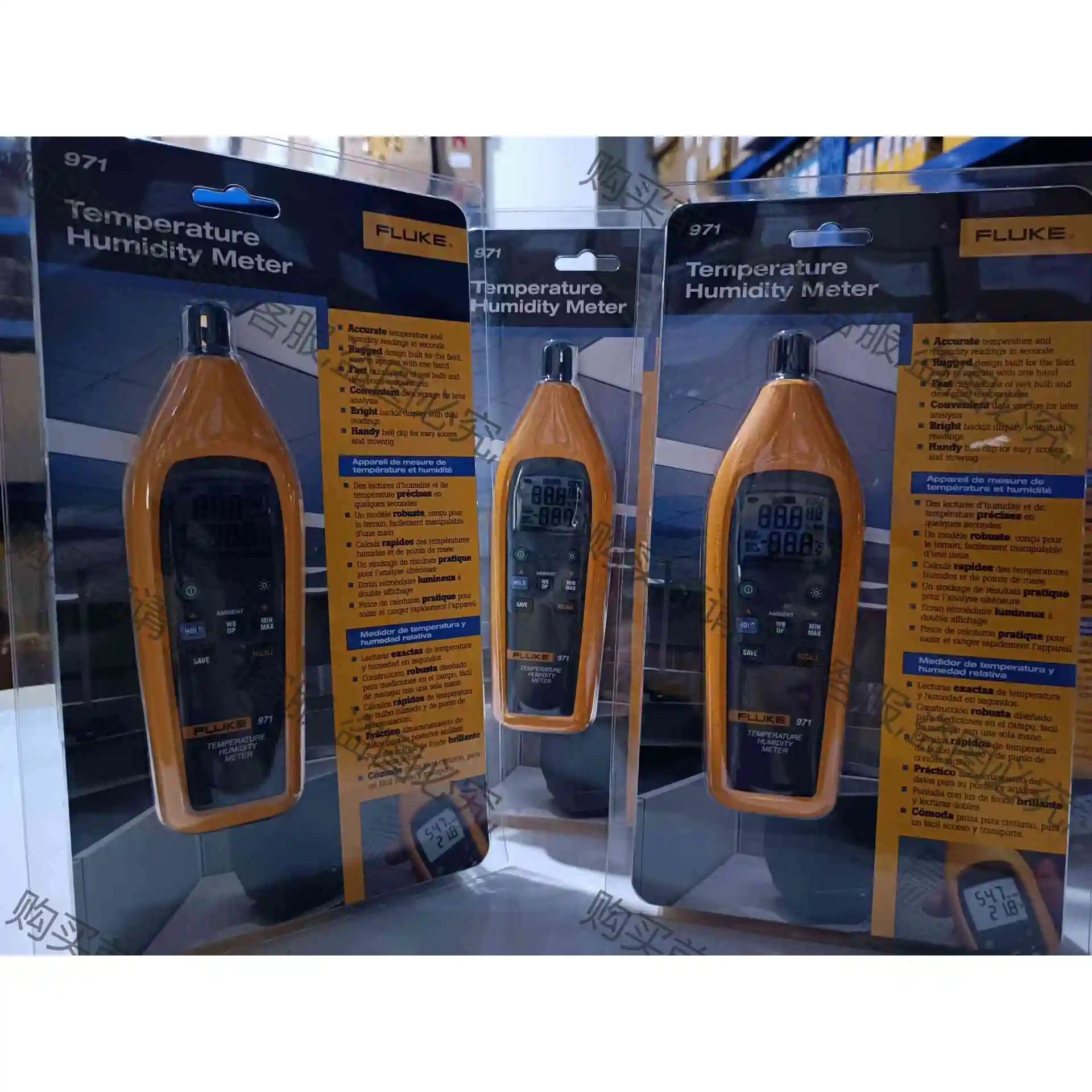FLUKE福禄克971温湿度计 议价产品 原装拆机功能完好