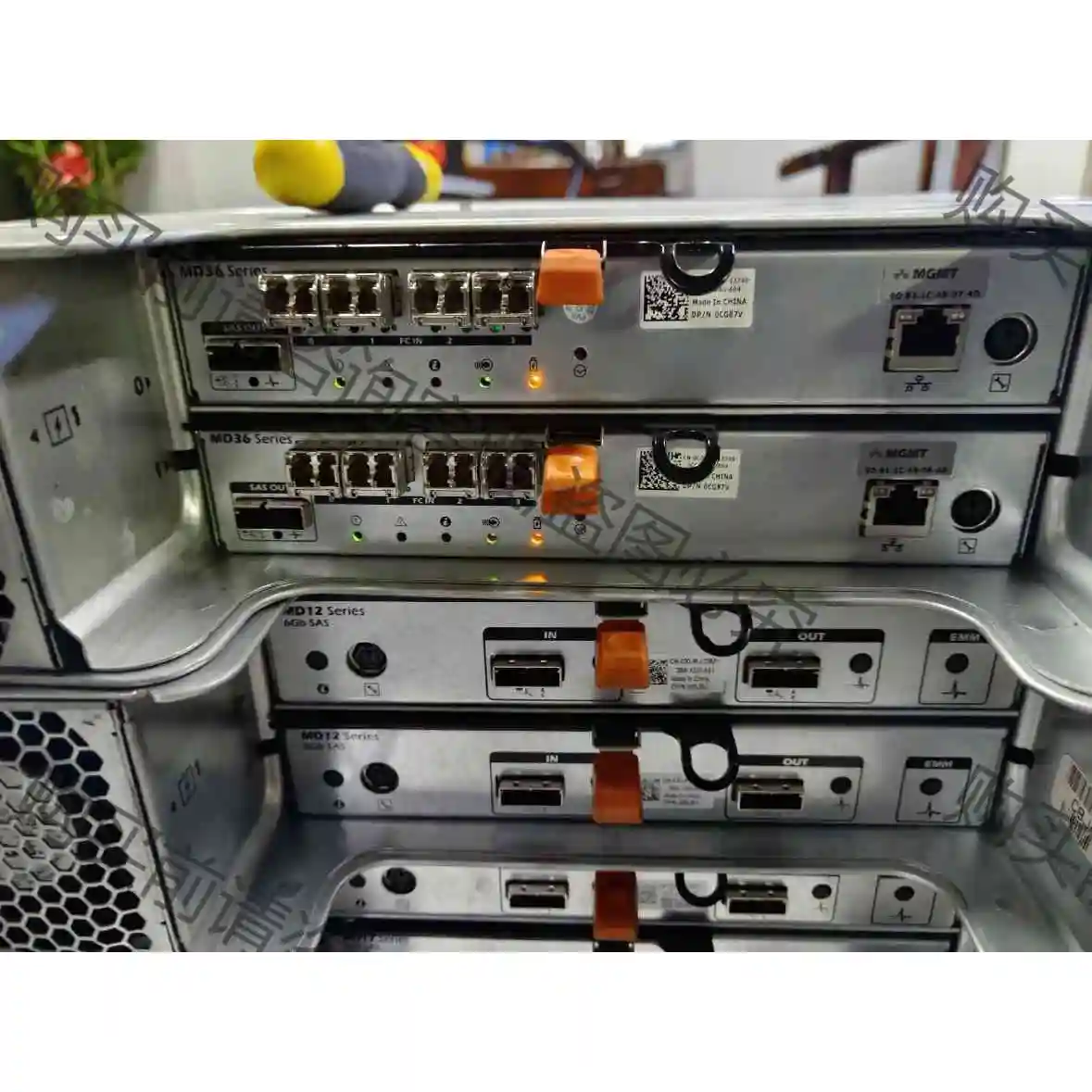 DELL MD3600 3600F 4口8GB FC控制器 议价产品 原装拆机功能完好