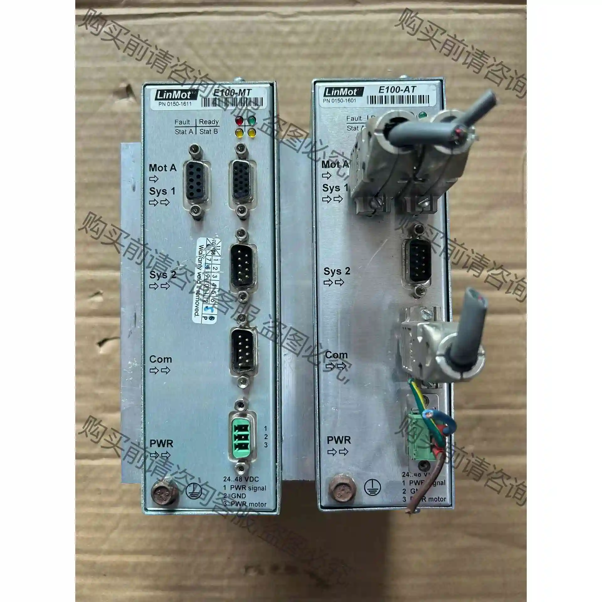linmot E100-MT，电机驱动 linmot e10 议价产品 原装拆机功能完