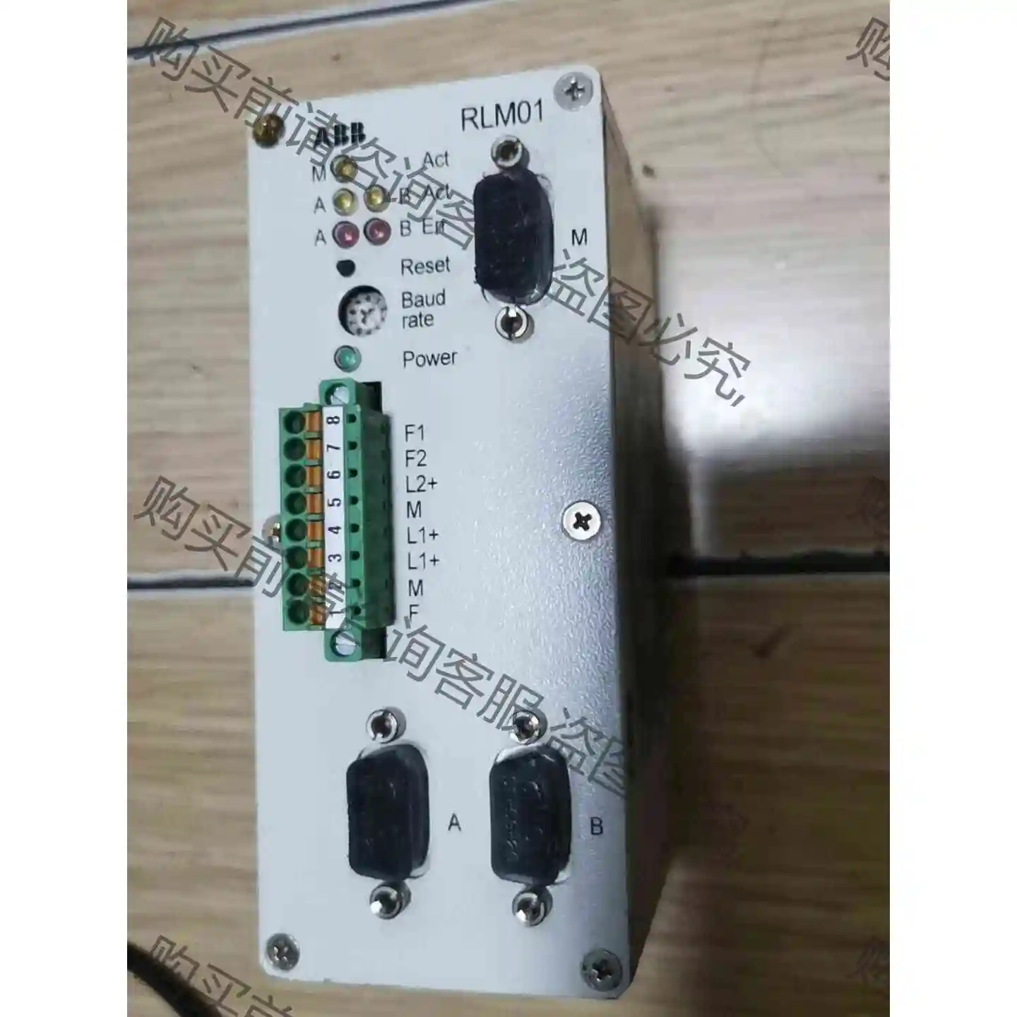 AB RLM01 P 3BDZ000398R1，库房里找 议价产品 原装拆机功能完好