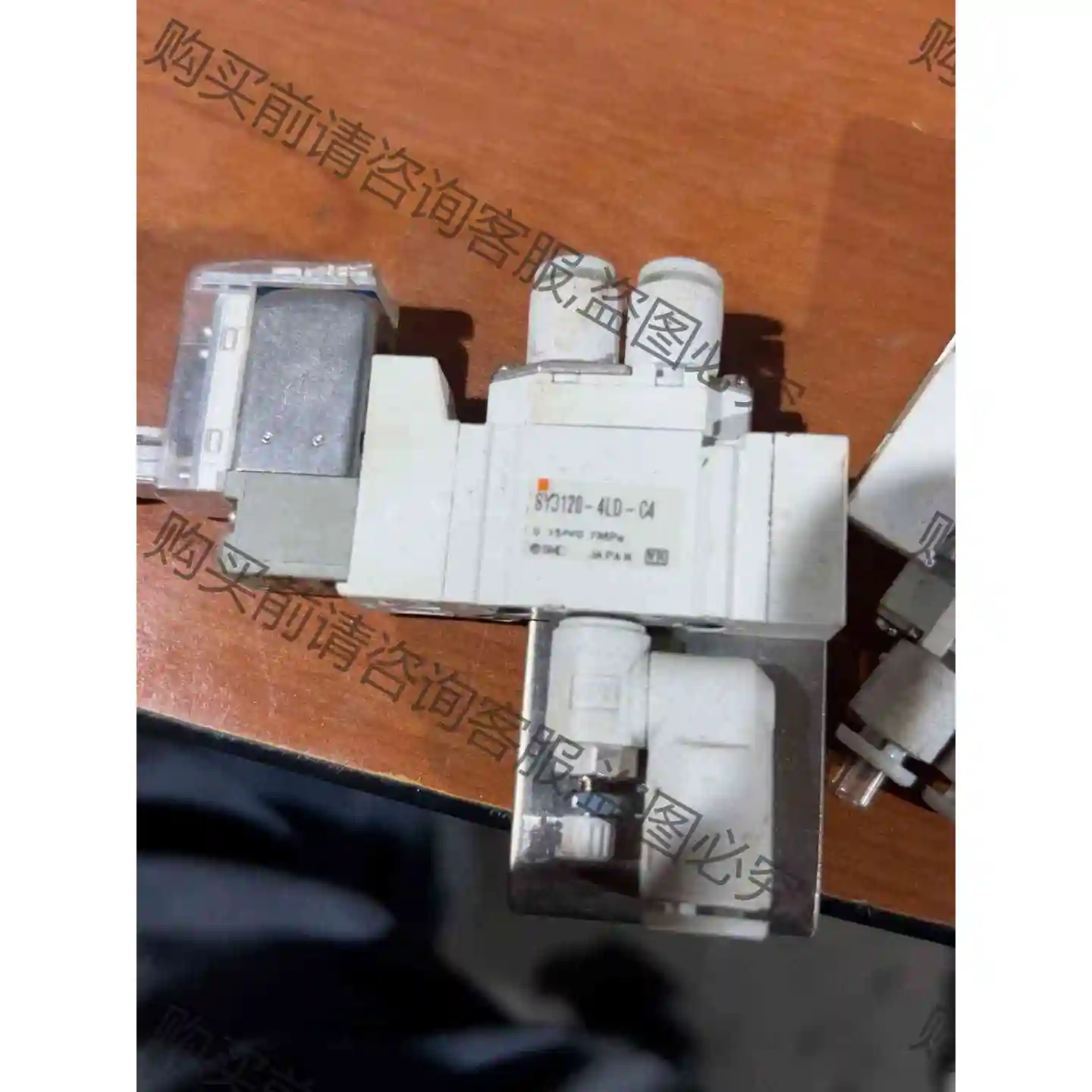 SM电磁阀 SY3120-4LD-C4两个一起120 议价产品 原装拆机功能完好