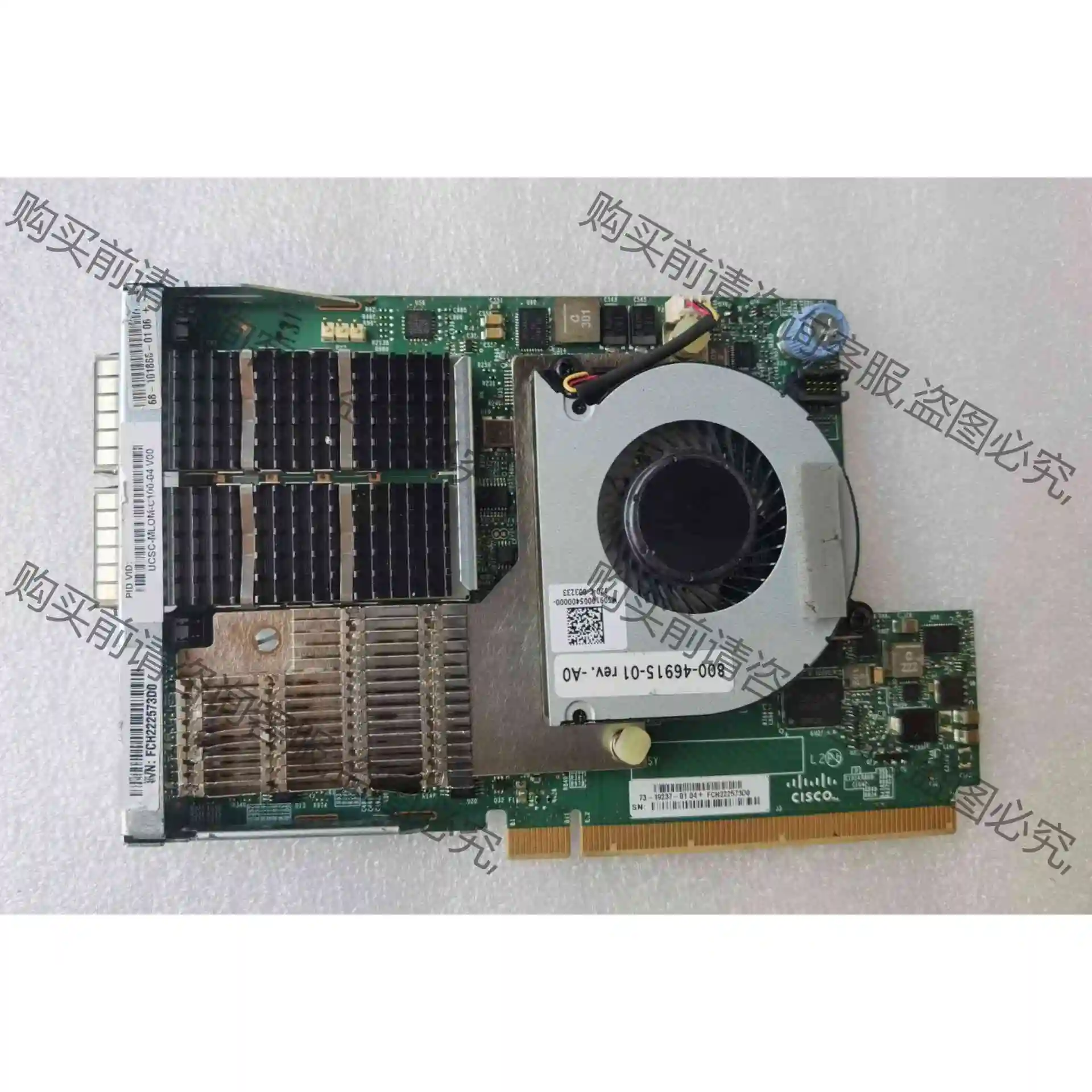Cisco UCS VIC 1497 Dual Port 4 议价产品 原装拆机功能完好