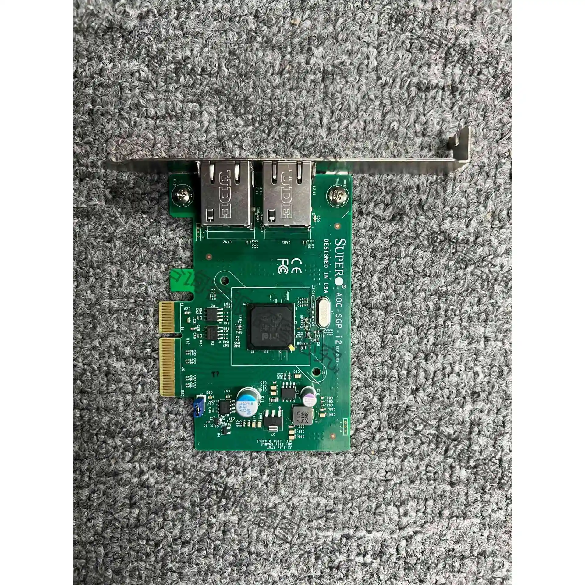 AOC-SGP-i2 INTEL I350-T2 AM2双口 议价产品 原装拆机功能完好