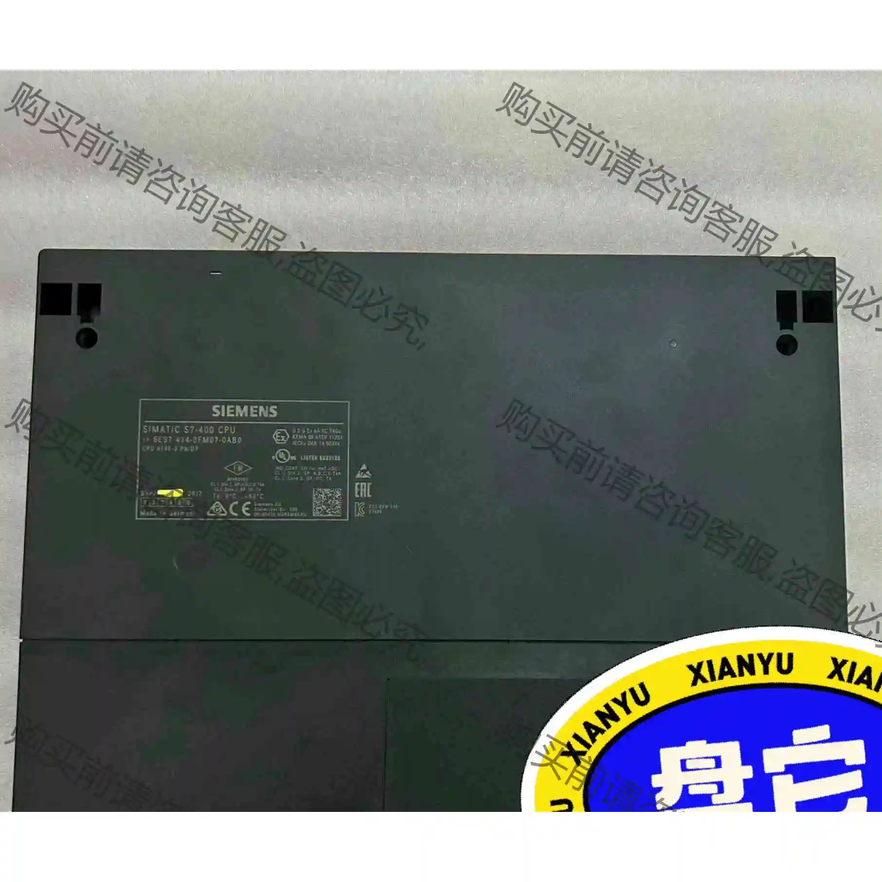 SIEMENS/西门ziPLC 6ES7414-3FM07- 议价产品 原装拆机功能完好