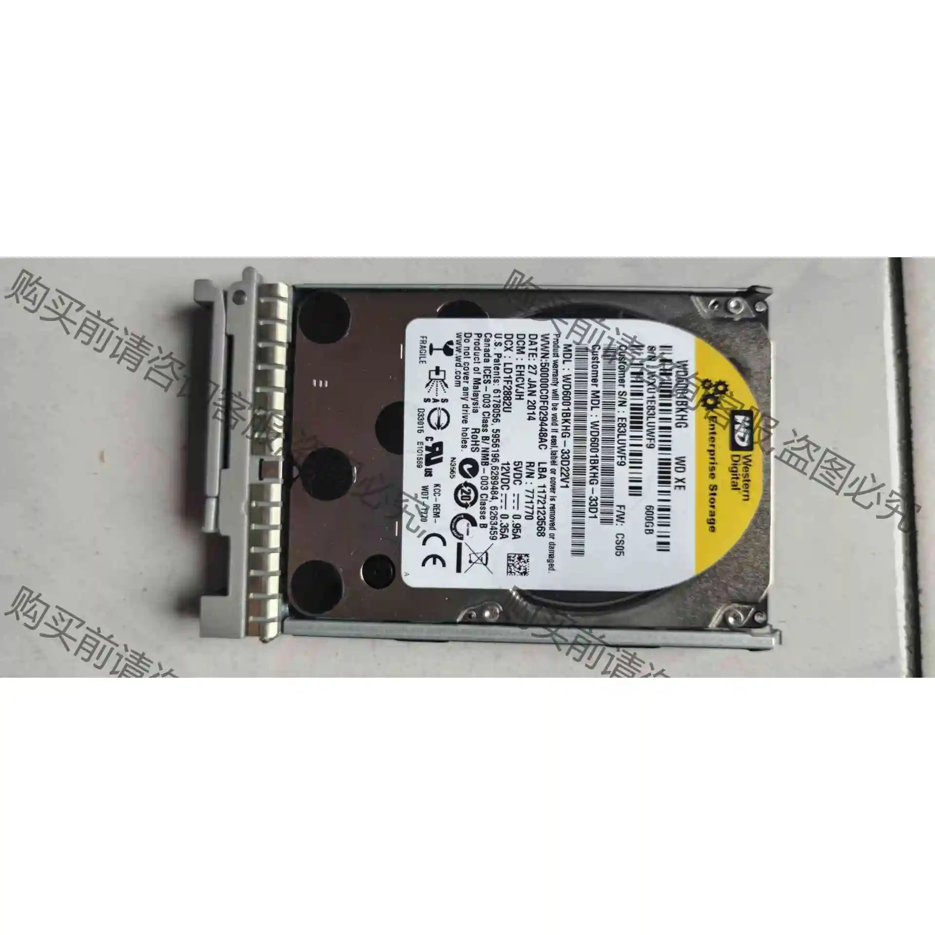 思科A03-D600GA2 600G SAS 2.5寸 原装 议价产品 原装拆机功能完