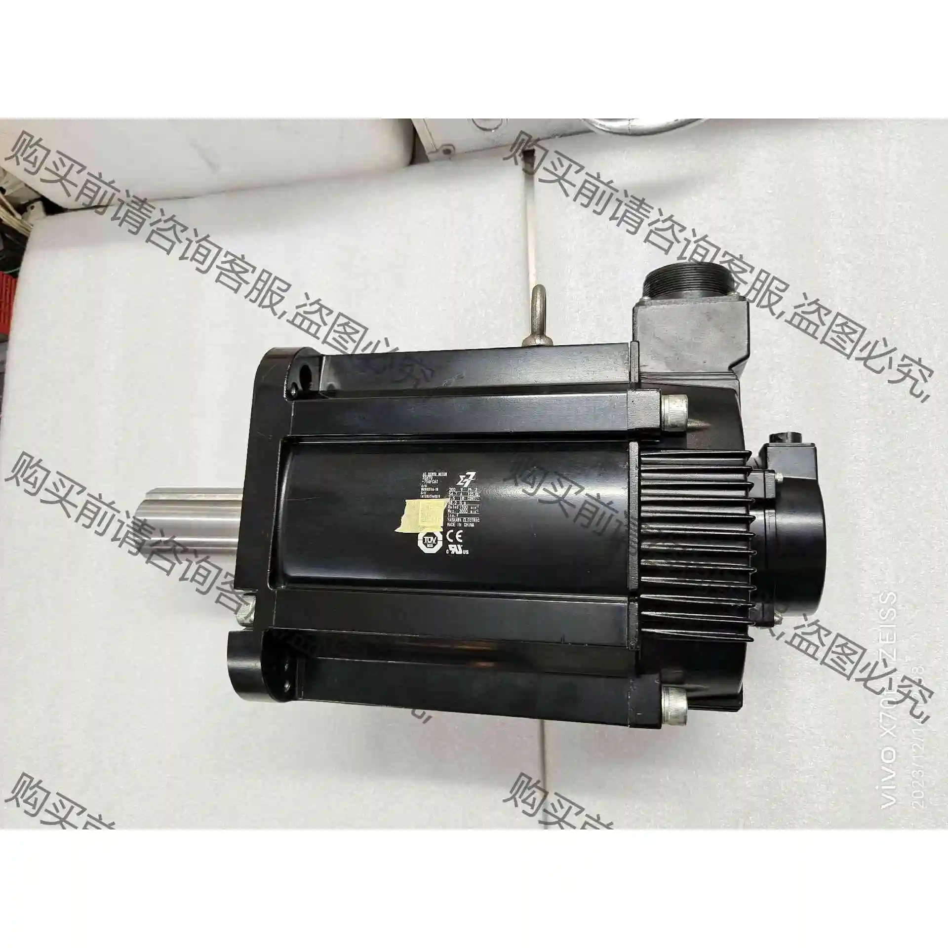 SGM7G-75AFC61，安川7代，7.5kw电机，原装拆 议价产品 原装拆机