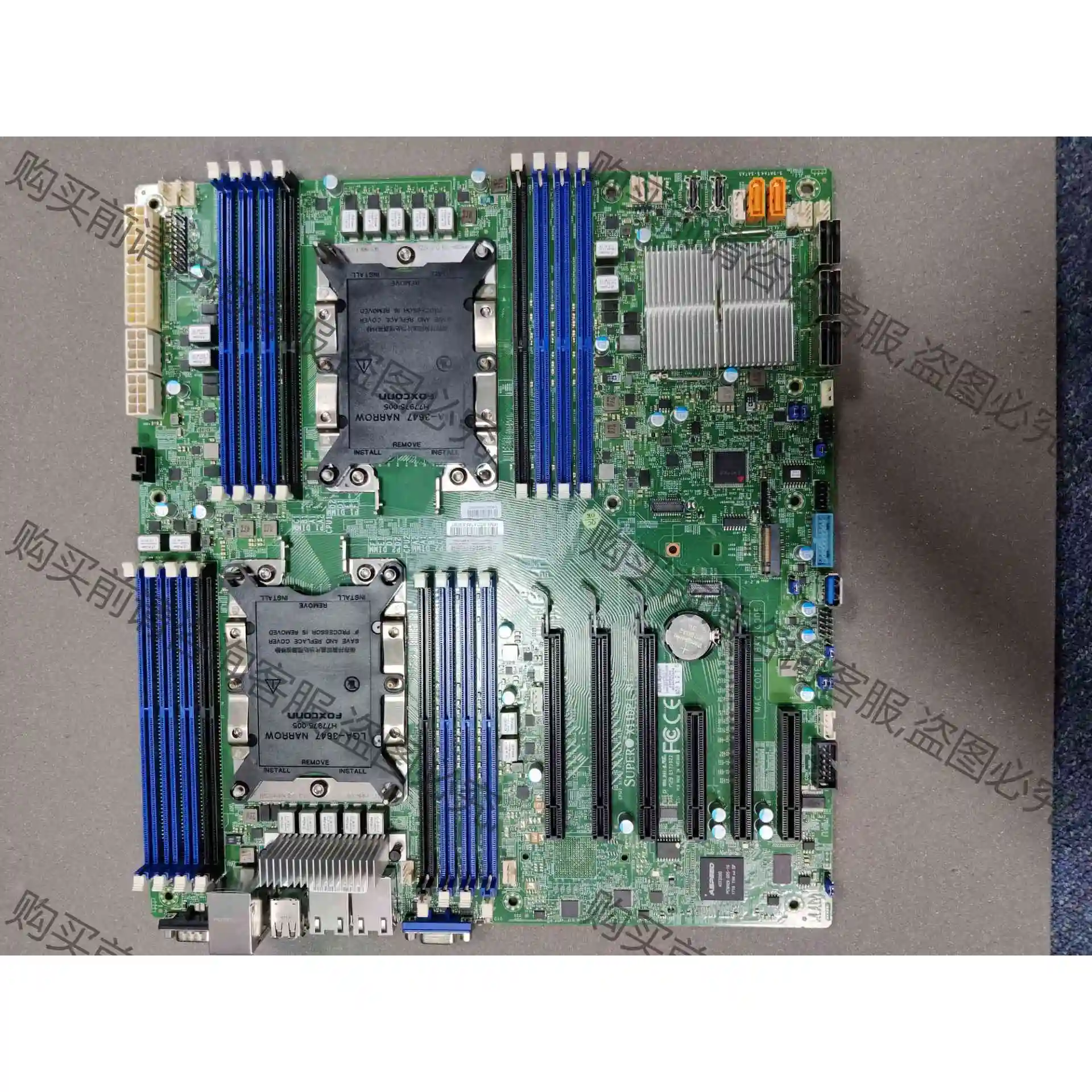 超微X11DPI-N 支持带尾巴的3647 CPU 议价产品 原装拆机功能完好