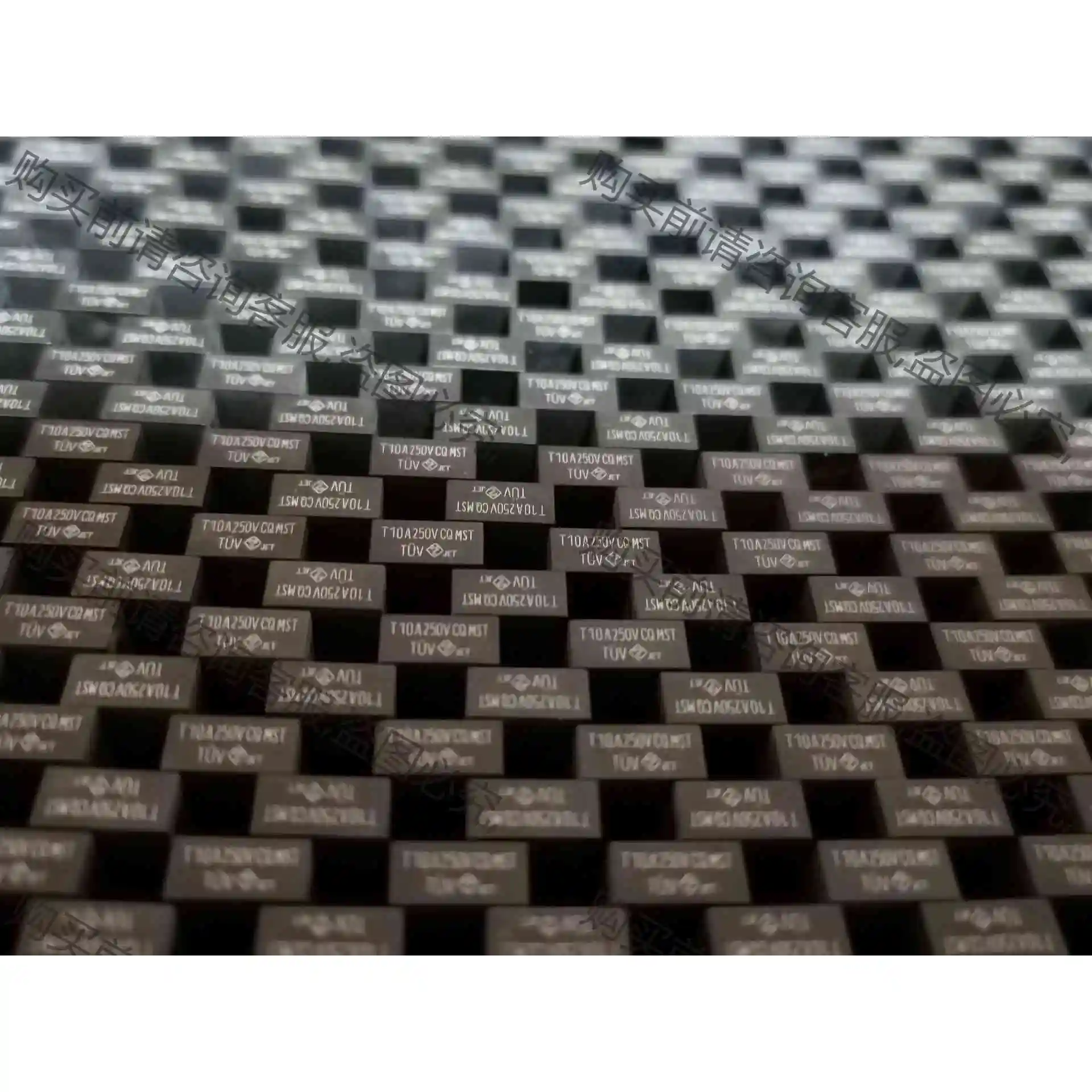 T10A 250V方形保险管台湾功德CQ MST T105A 议价产品 原装拆机功